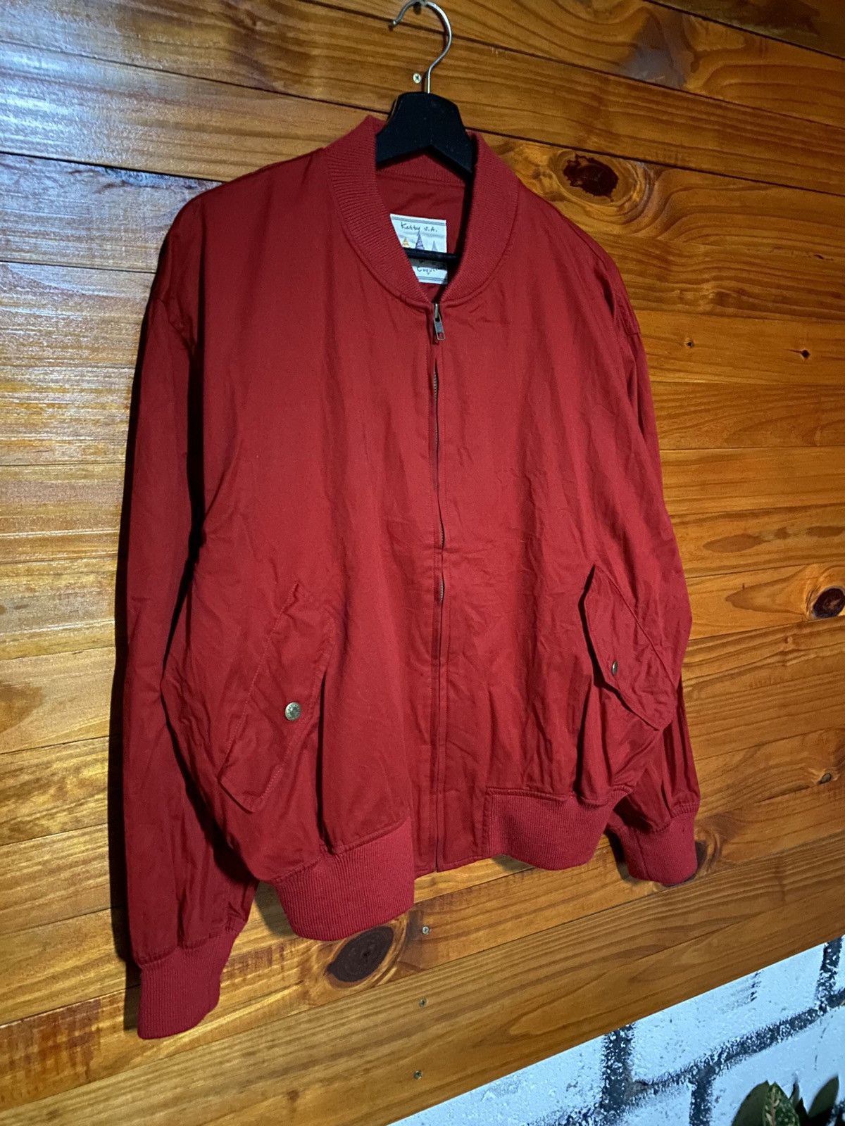 Japanese Brand Vintage Ketty S.A. Petit Coquilles Embroidered Bomber Jacket Size US L / EU 52-54 / 3 - 5 Thumbnail