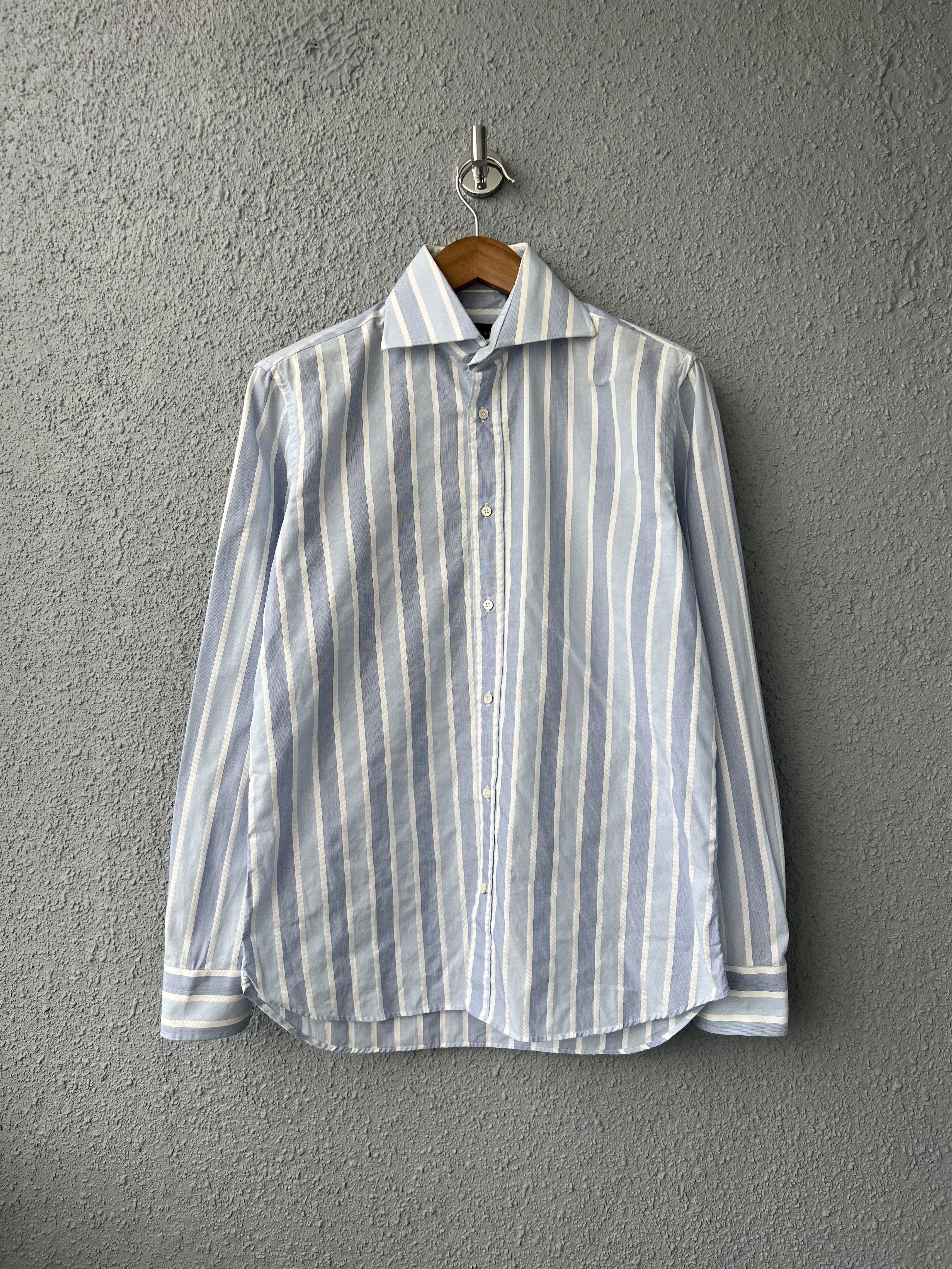 Canali Canali Shirt 15.5 Size US L / EU 52-54 / 3 - 1 Thumbnail