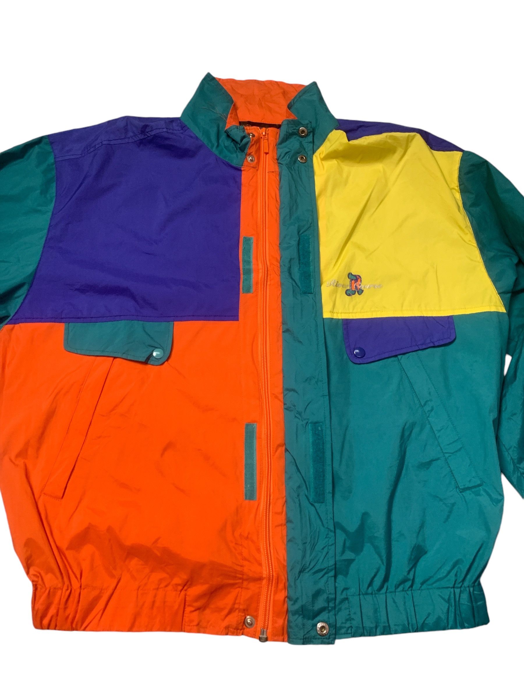 Japanese Brand × Vintage Rare Design Vintage River Course Japan windbreaker Size US L / EU 52-54 / 3 - 3 Thumbnail