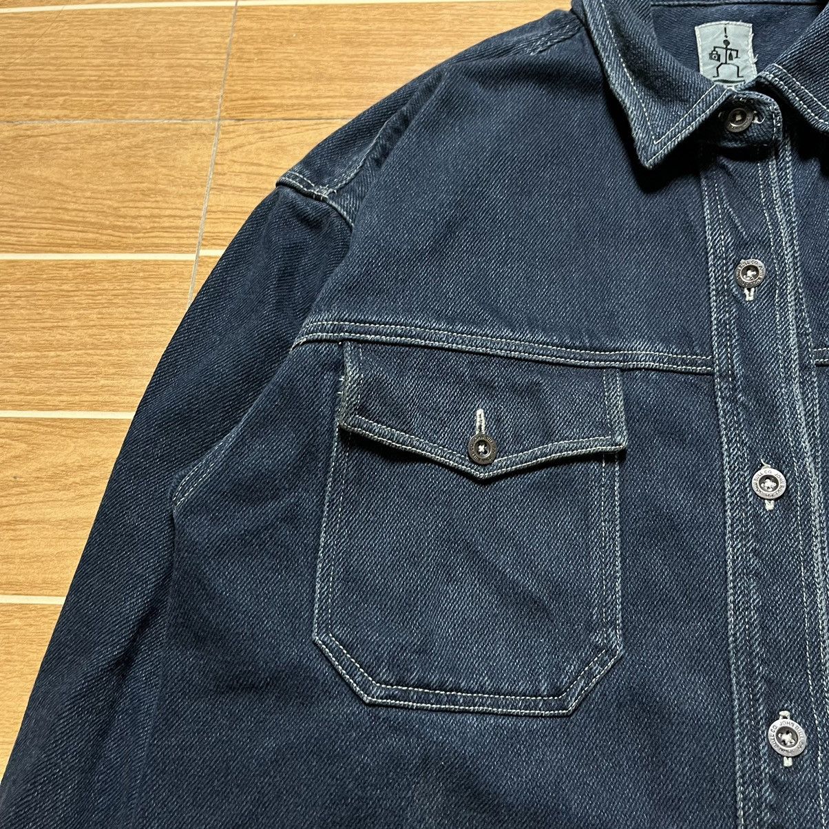 Japanese Brand Archive Hi-Tek Designs London by Alexander Denim Jacket Size US L / EU 52-54 / 3 - 4 Thumbnail