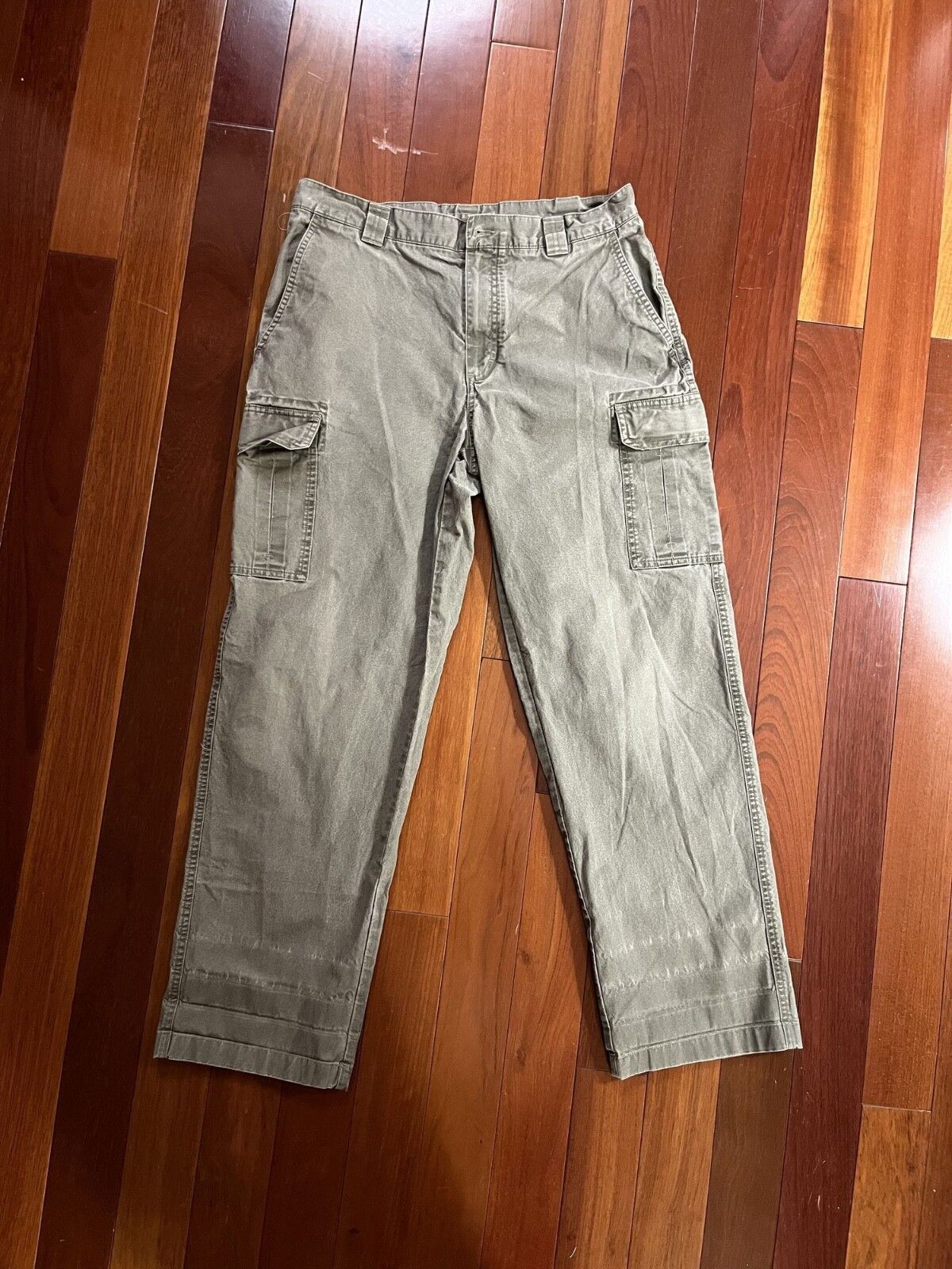 L.L. Bean L.L. Bean Dusty Olive Cargo Pant Size 34x32 Hiking Size US 34 / EU 50 - 1 Thumbnail