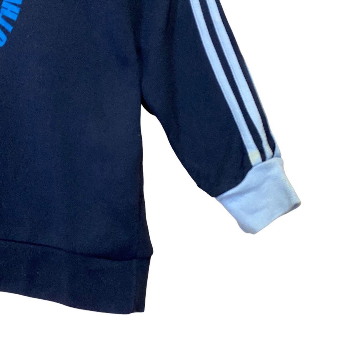 Adidas × Japanese Brand Adidas Big Logo Crewneck Sweatshirt Size US M / EU 48-50 / 2 - 7 Thumbnail