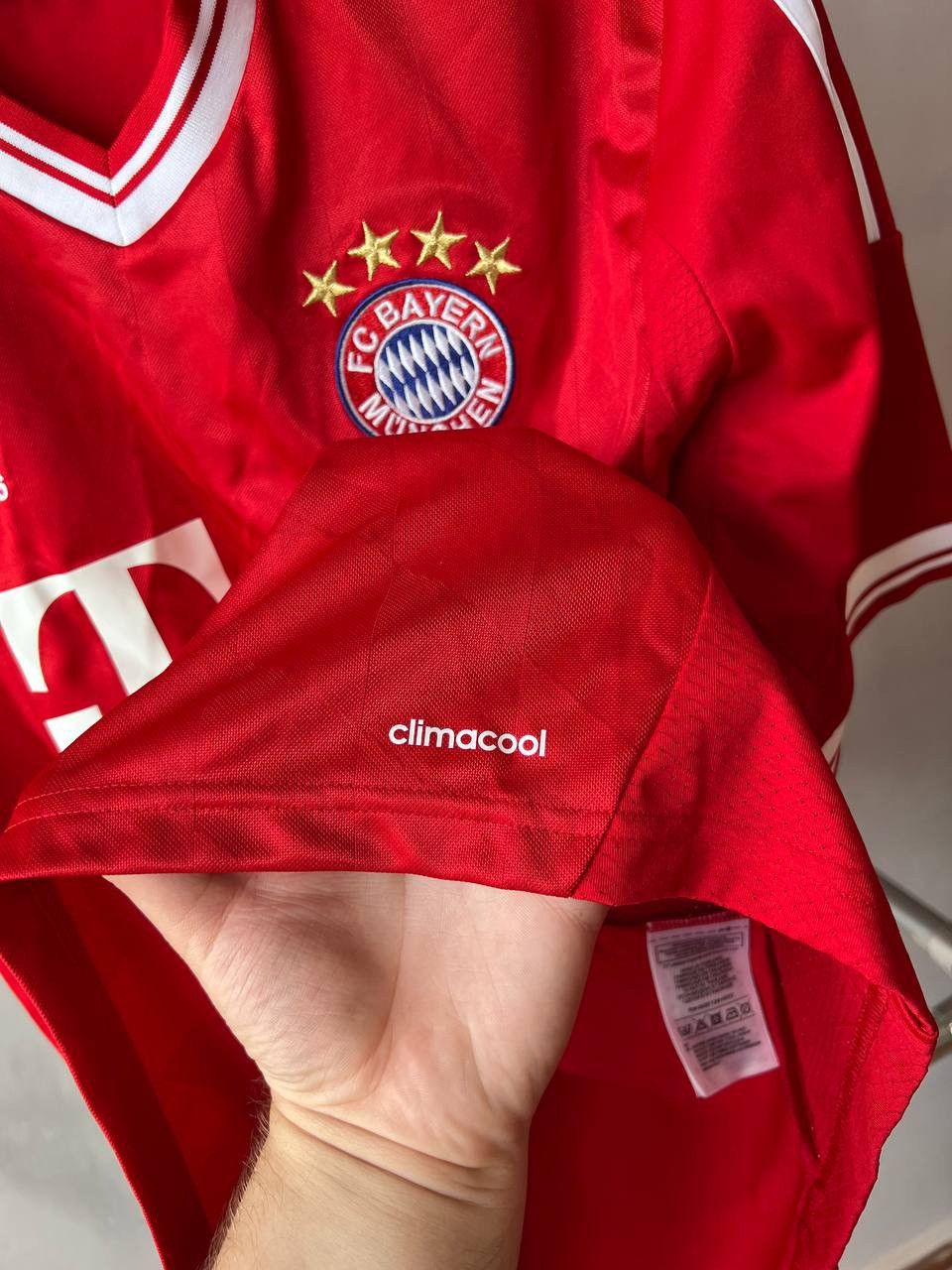 Adidas 2013/14 BAYERN MUNICH #13 HOME SOCCER FOOTBALL JERSEY SHIRT Size US L / EU 52-54 / 3 - 7 Thumbnail