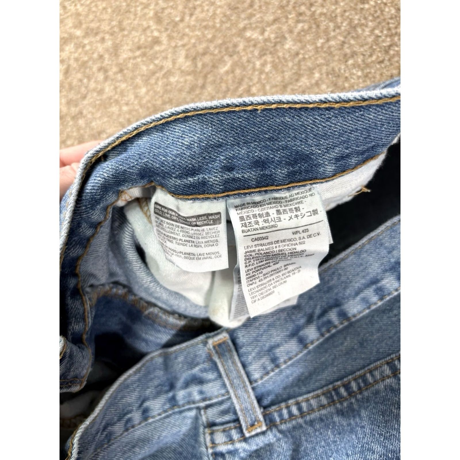 Levi's VINTAGE Levi's 550 Jeans Main Selling Point Brand Men 36 Jeans Blue Denim Relaxed 90s USA Mens Size US 36 / EU 52 - 5 Thumbnail