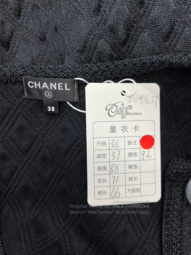 Chanel Chanel Metropolitan series black diamond plaid jacket Size XS / US 0-2 / IT 36-38 - 5 Thumbnail