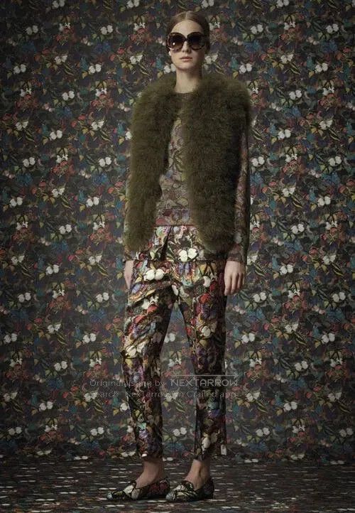 Valentino Valentino Butterfly Print Culottes IT40. Size US 27 - 4 Thumbnail