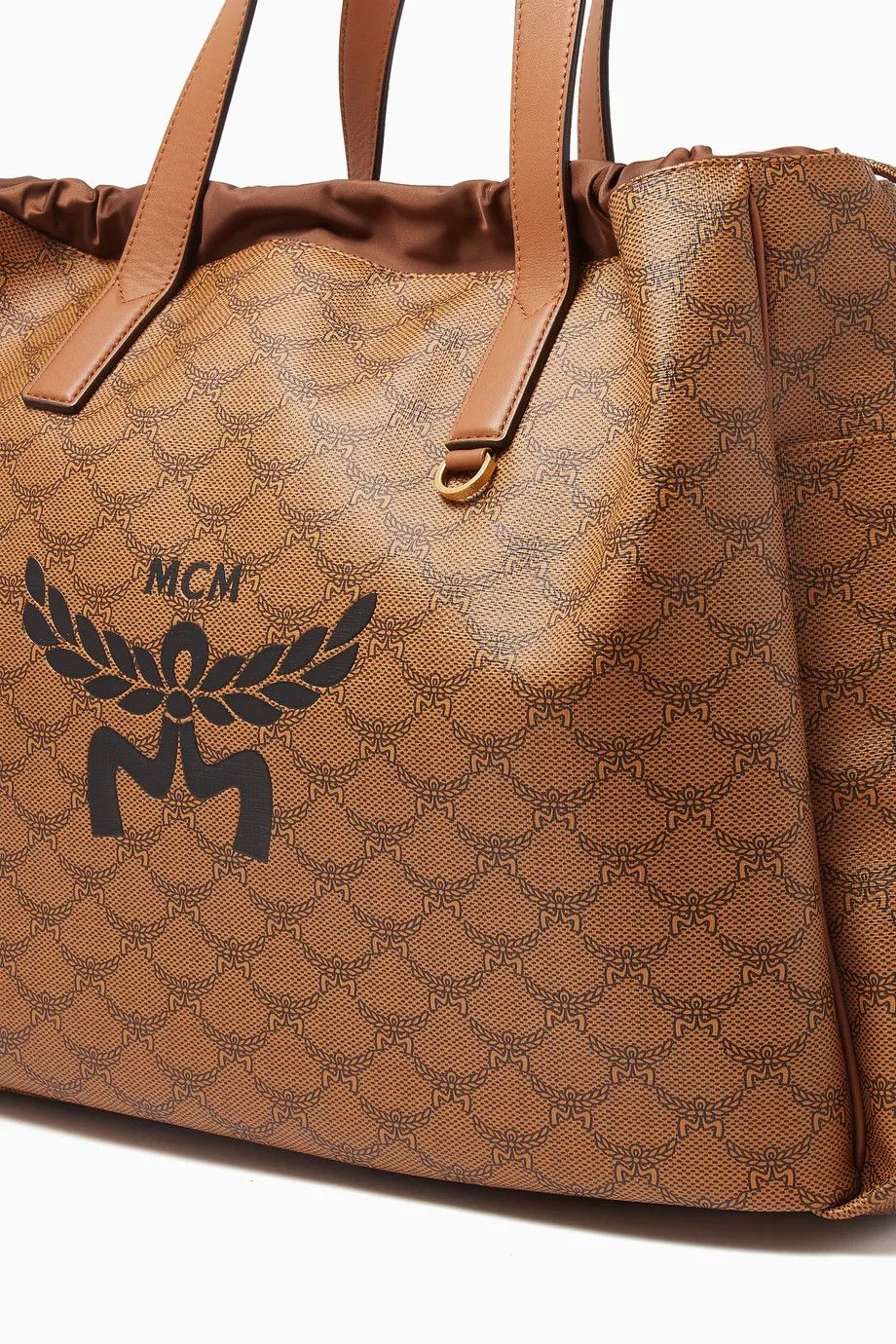 MCM o1mt1gz0225 Size: OS / XLarge Tote Bag in Brown Size ONE SIZE - 5 Thumbnail