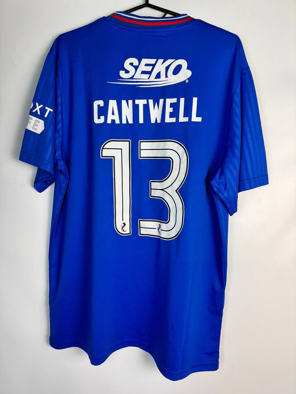 Other Vintage soccer Rangers 2022-23 Home Shirt Cantwell 13 Size US XXL / EU 58 / 5 - 4 Thumbnail