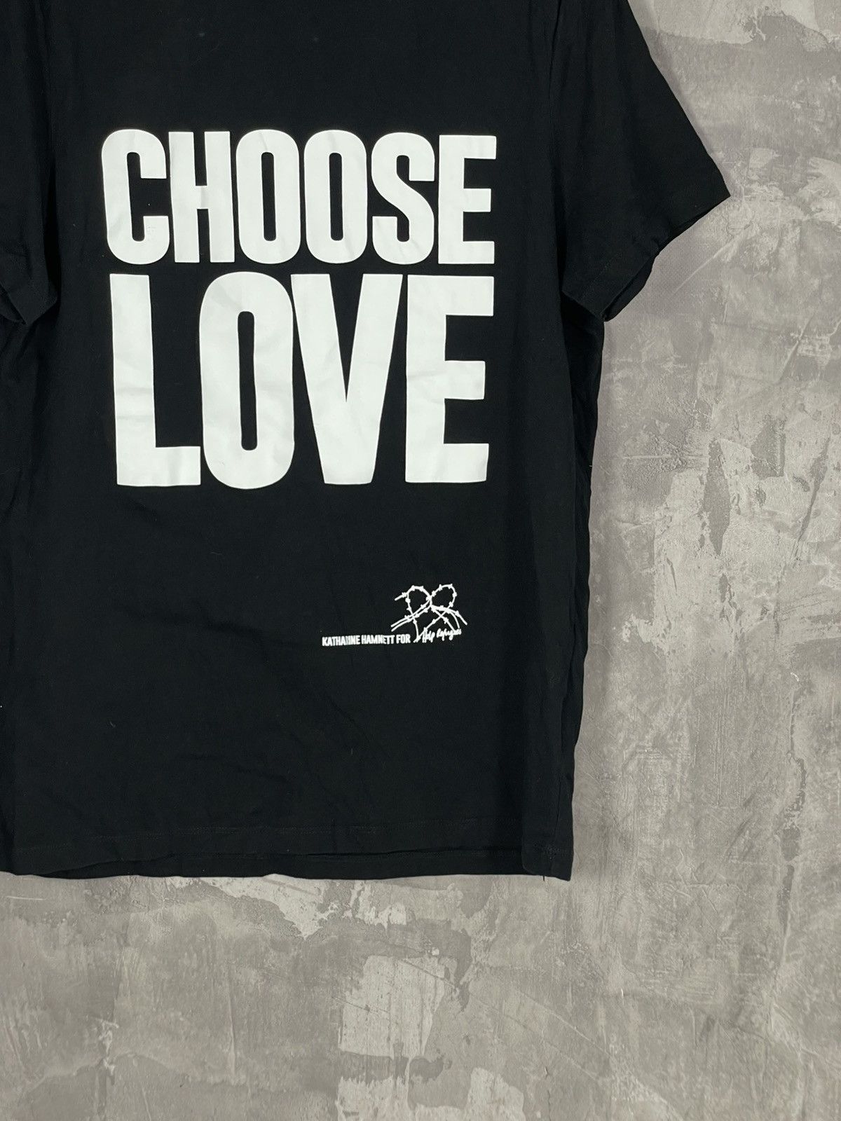 Katharine Hamnett London Katharine Hamnett London Choose Love Tee Art Graphic Y2K Size US L / EU 52-54 / 3 - 6 Thumbnail