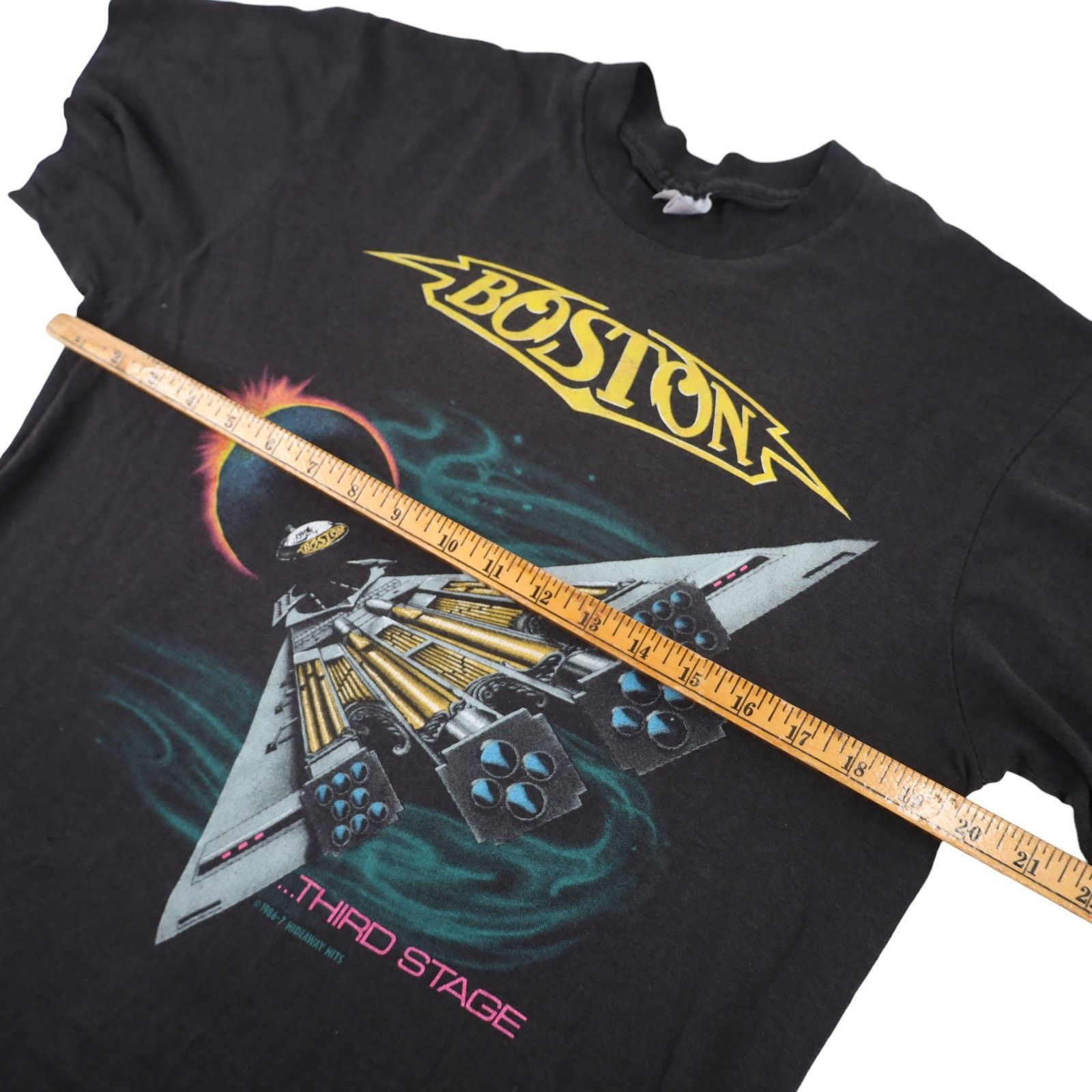 Band Tees × Vintage Vintage 80s Boston Third Stage Album Graphic T Shirt Size US L / EU 52-54 / 3 - 10 Thumbnail