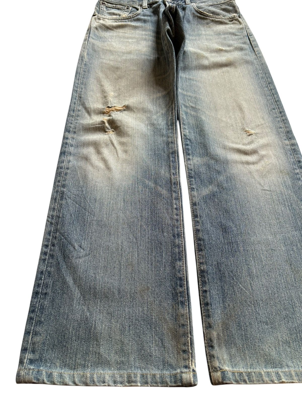 Edwin × Japanese Brand Exclusive Vintage Japanese Edwin Mud Wash Baggy Jeans Size US 30 / EU 46 - 6 Thumbnail