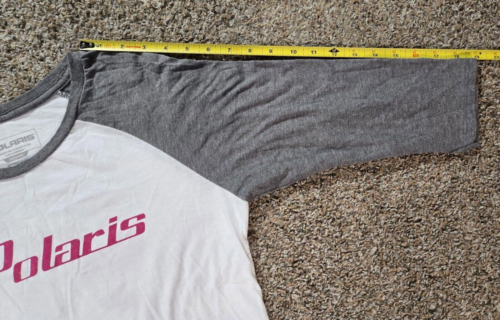 Designer Polaris OEM 3/4 Sleeve Baseball Style Tee -Women's M Size M / US 6-8 / IT 42-44 - 5 Thumbnail