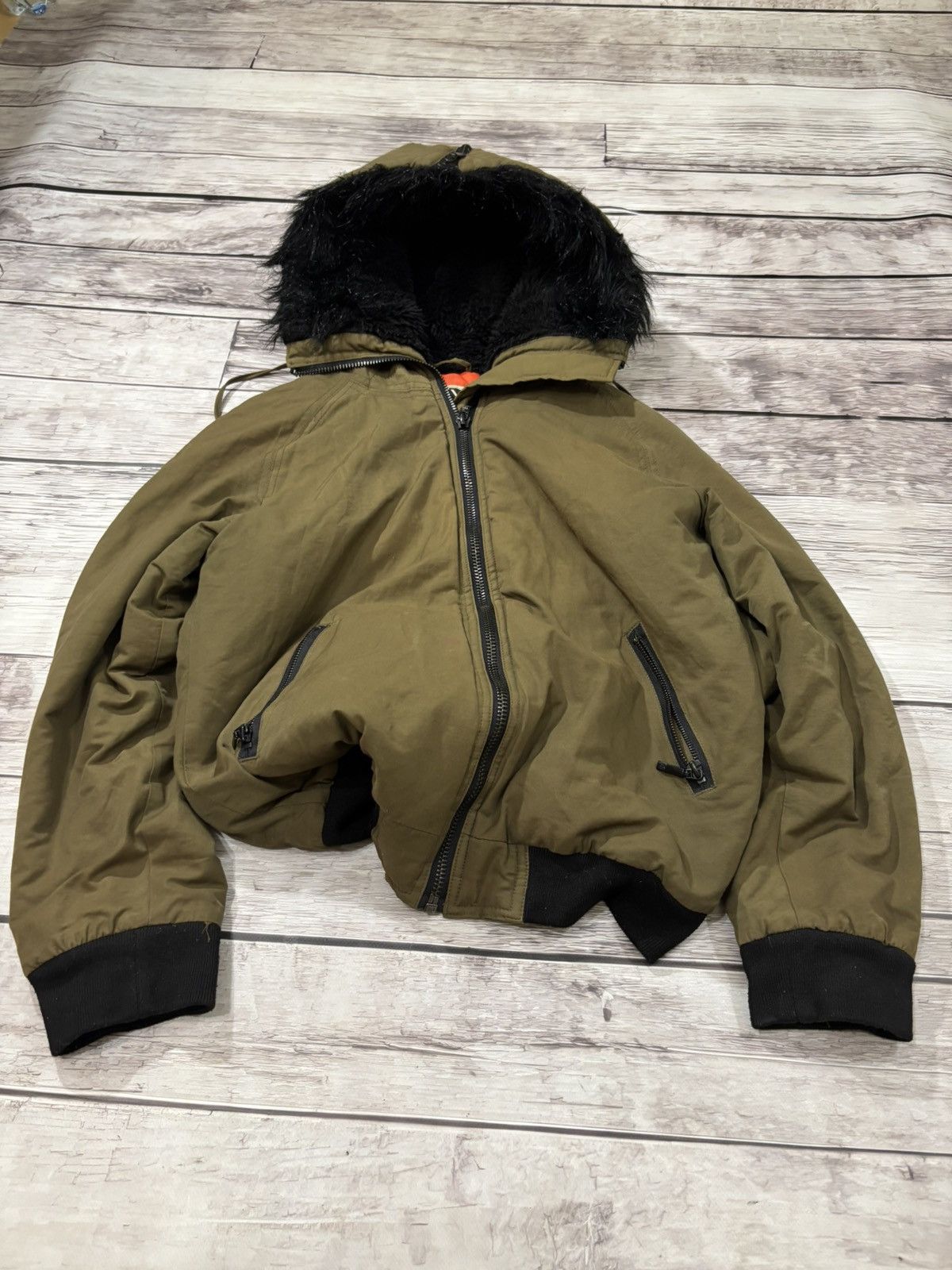 Hysteric Glamour × Japanese Brand Japanese VTG If Six Was Nine Style Military Y2K Jacket Fur Size US M / EU 48-50 / 2 - 5 Thumbnail