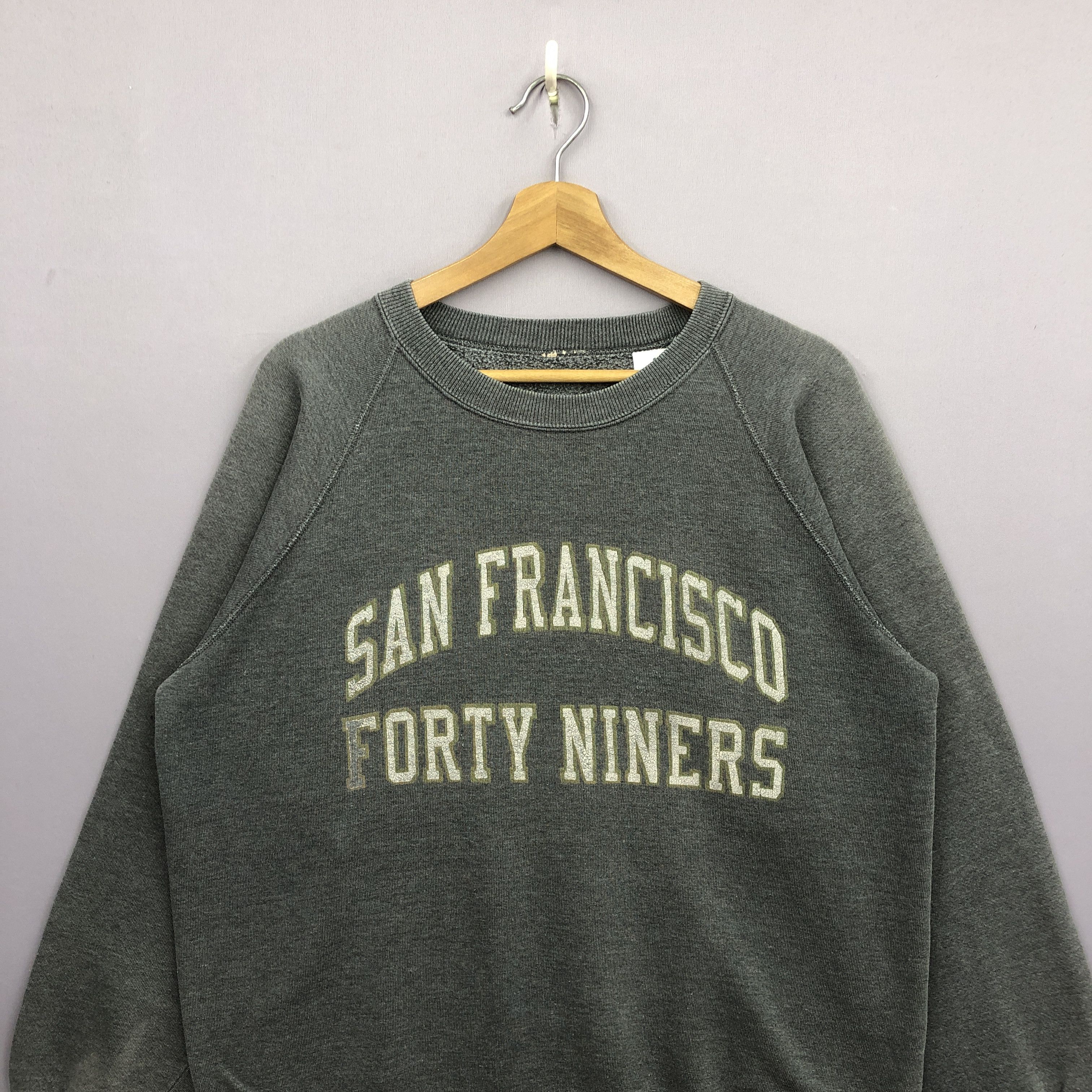 MLB Vintage San Francisco 49ers Sweater Faded Sweatshirt Jumper Size US L / EU 52-54 / 3 - 3 Thumbnail
