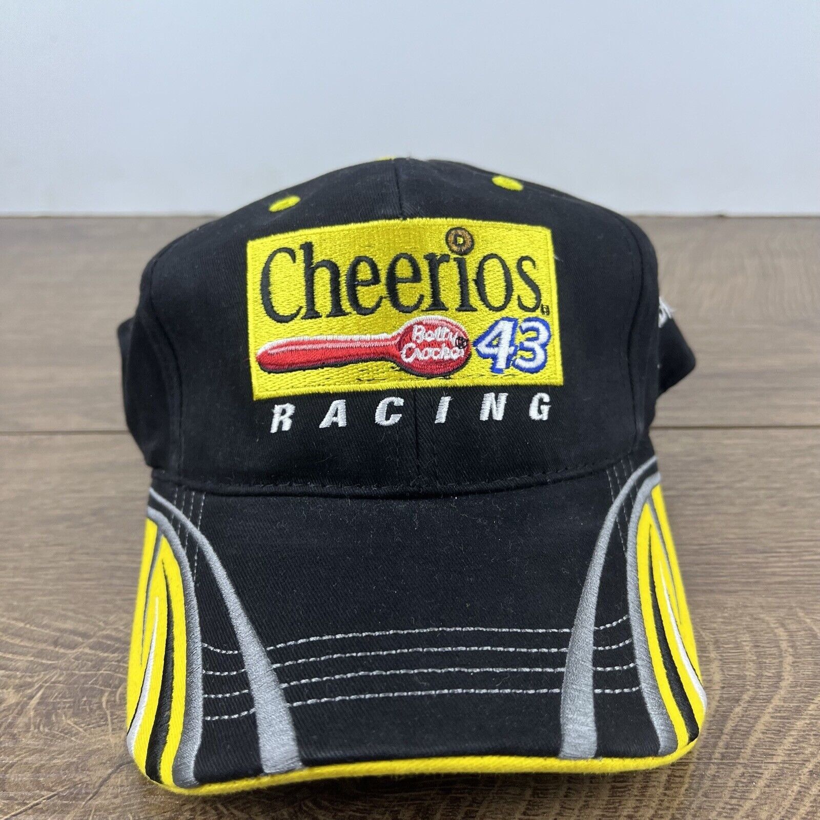 Other Bubba Wallace Hat Cheerios 43 NASCAR Hat Black Hat Adjustabl Size ONE SIZE - 3 Thumbnail