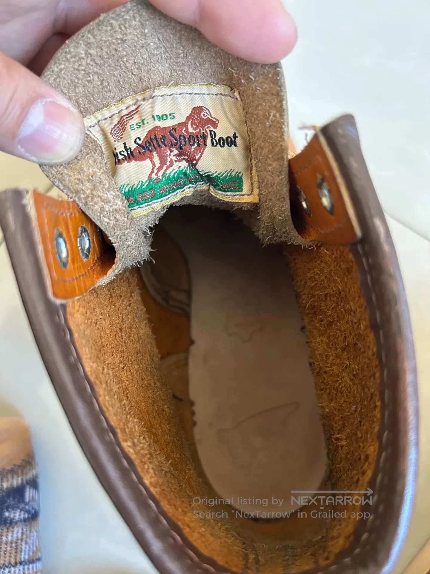 Red Wing red wing heritage 9875 copper rough and tough. Size US 5.5 / EU 38 - 9 Thumbnail