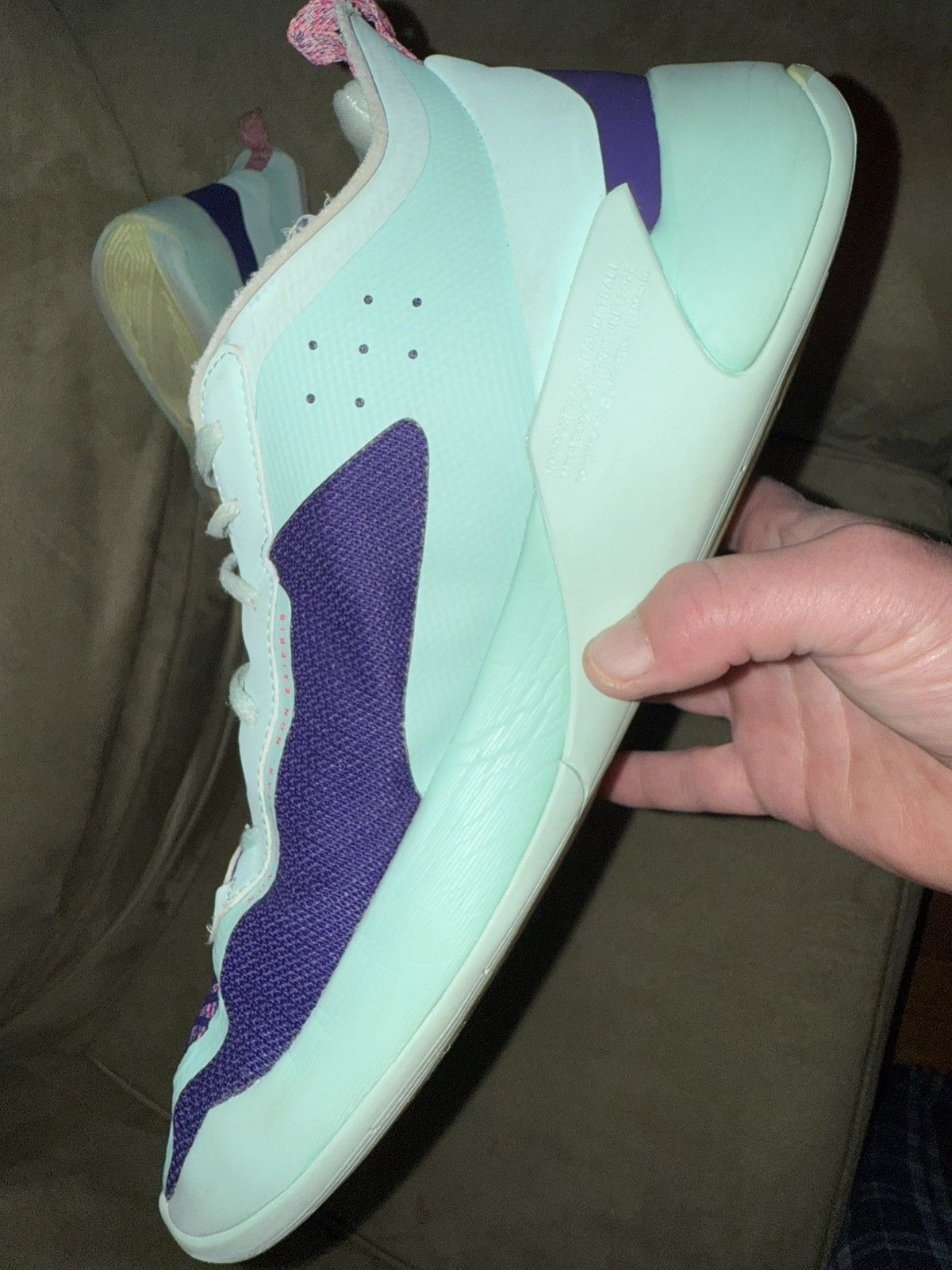 Jordan Brand Jordan Luka 1 w/ OG Box, Exc Cond, sz 13 MintFoam/RacerPink Size US 13 / EU 46 - 14 Thumbnail