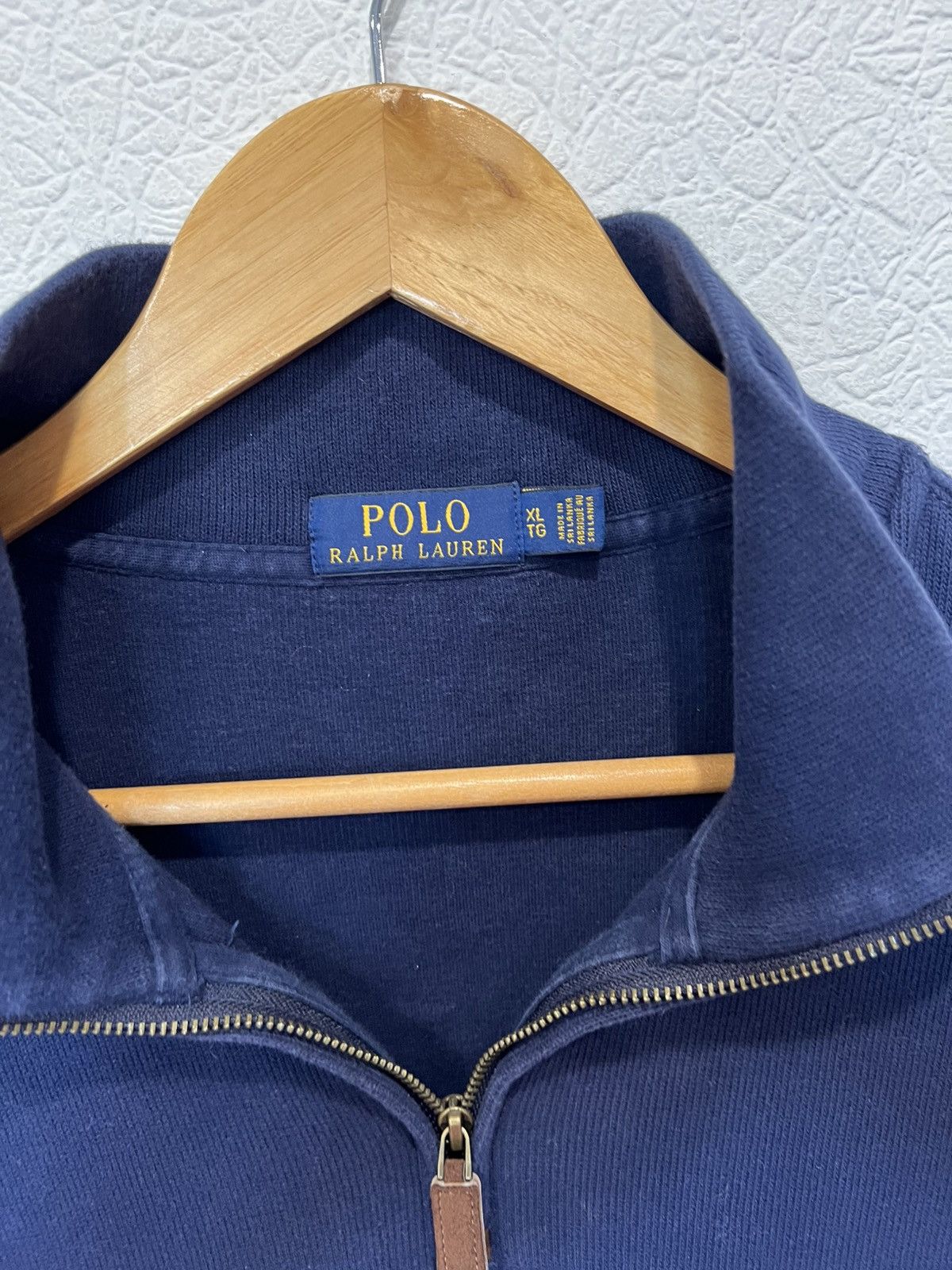 Polo Ralph Lauren Polo Ralph Lauren Blue Sweater Classic 1/4 Zip Mens Size US XL / EU 56 / 4 - 3 Thumbnail