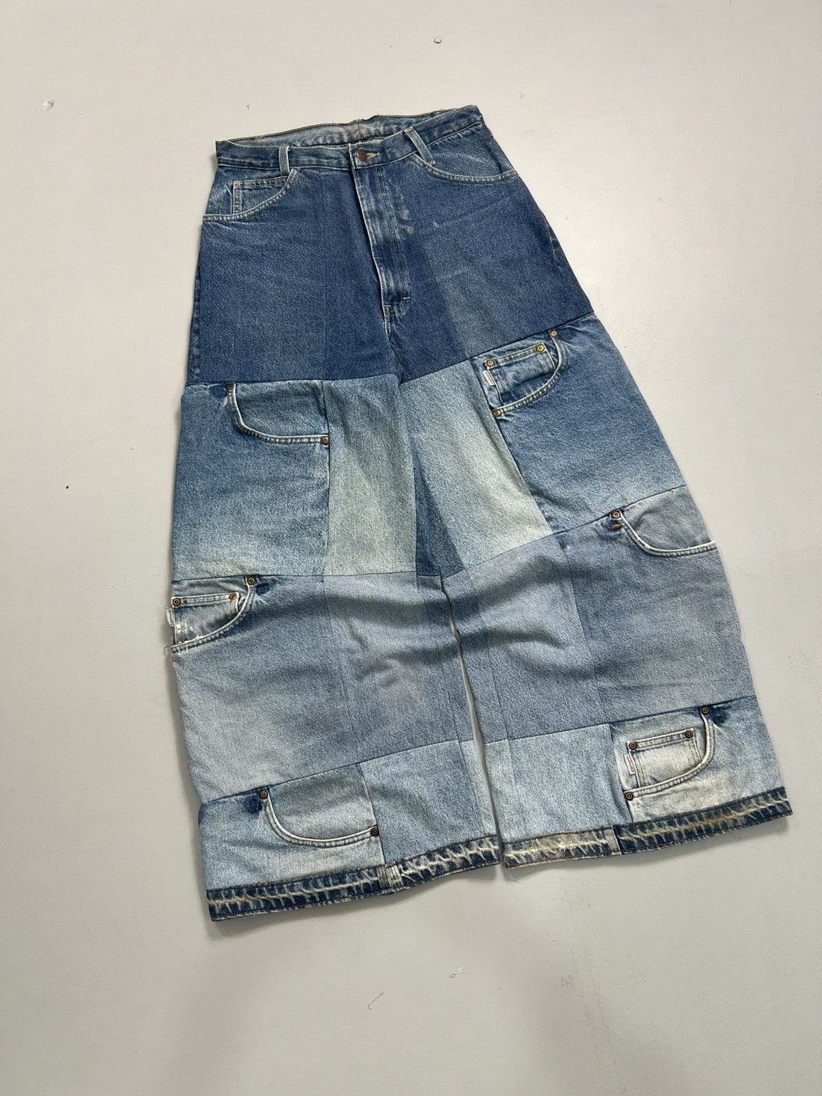 Other 10f1 super baggy wide leg multipocket denim Size US 31 - 2 Thumbnail