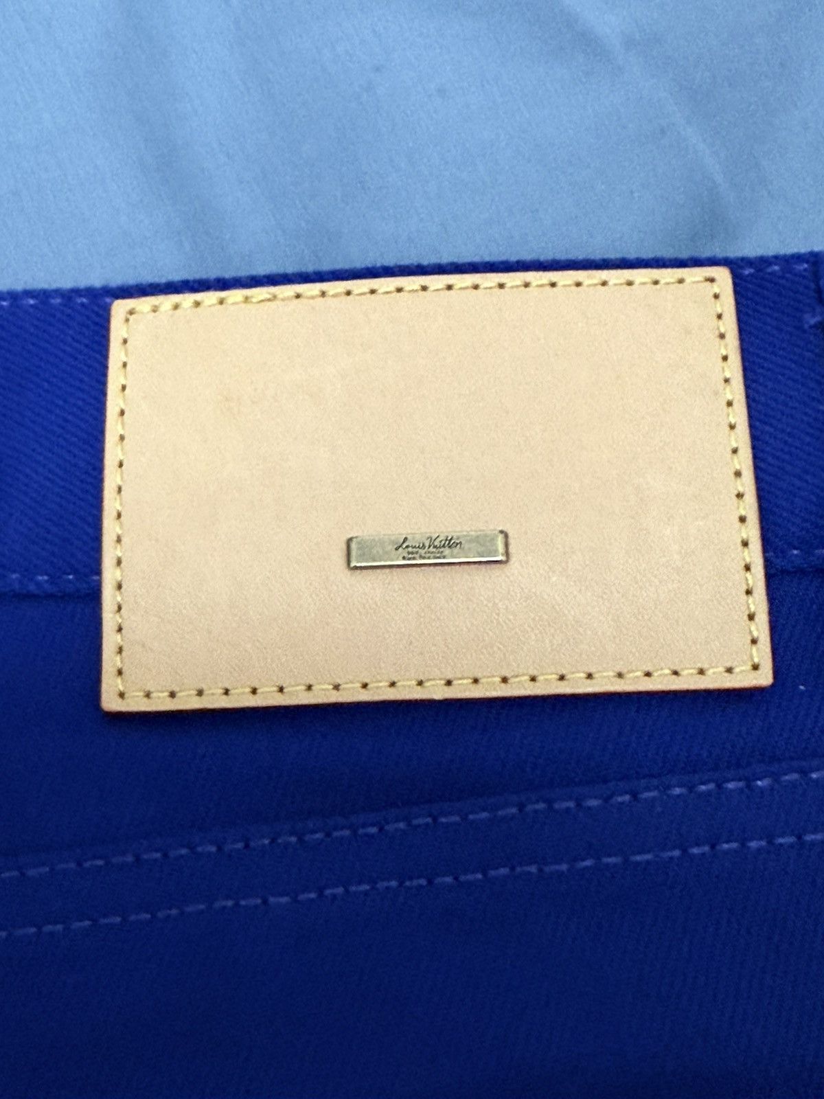Louis Vuitton Louis Vuitton blue denim jeans 30 Size US 30 / EU 46 - 5 Thumbnail