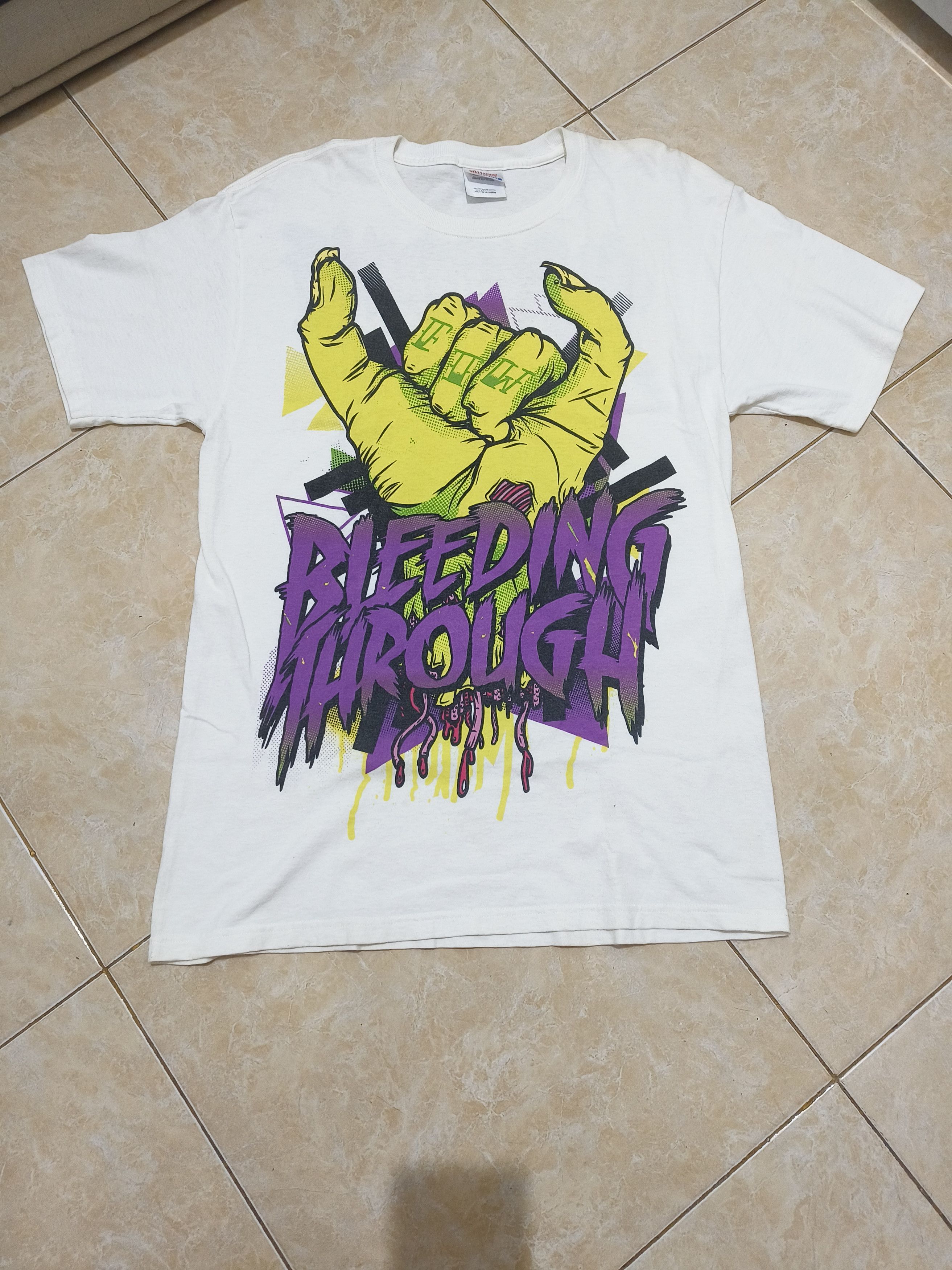 Band Tees Bleeding Through tee poison the well hatebreed Size US M / EU 48-50 / 2 - 1 Thumbnail