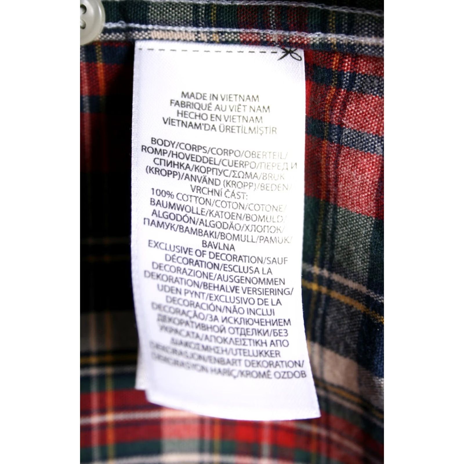 Polo Ralph Lauren POLO RALPH LAUREN Shirt Plaid Long Sleeve Button-Front XL Cotton Classic Men Size US XL / EU 56 / 4 - 7 Thumbnail