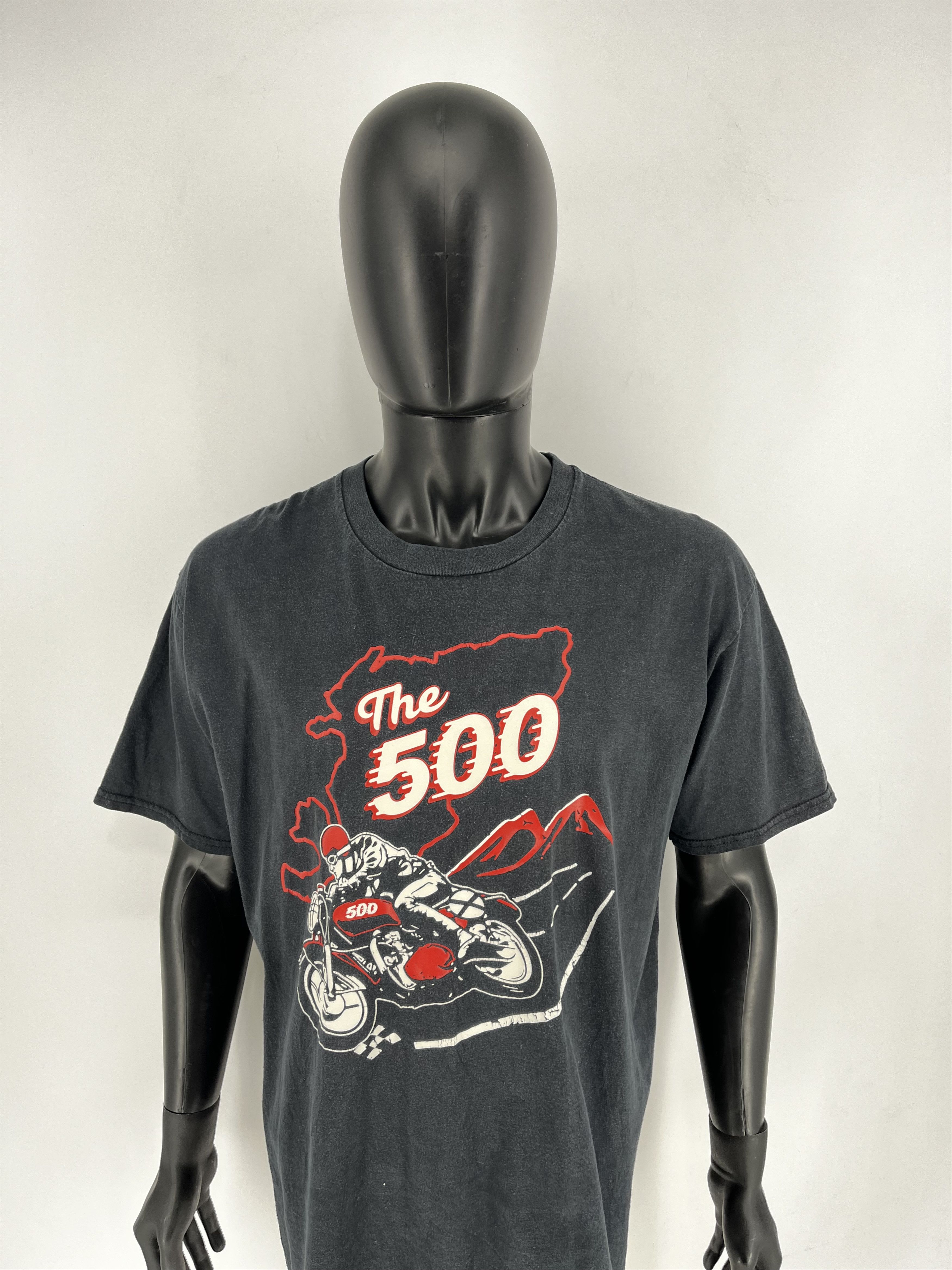 Other Vintage Racing The 500 T-shirt 90s Daytona Great American Size US XL / EU 56 / 4 - 5 Thumbnail