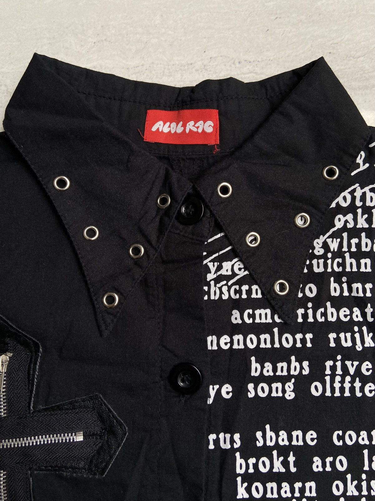 Seditionaries ACDC RAG Black Patterned Shirts Size US XS / EU 42 / 0 - 12 Thumbnail