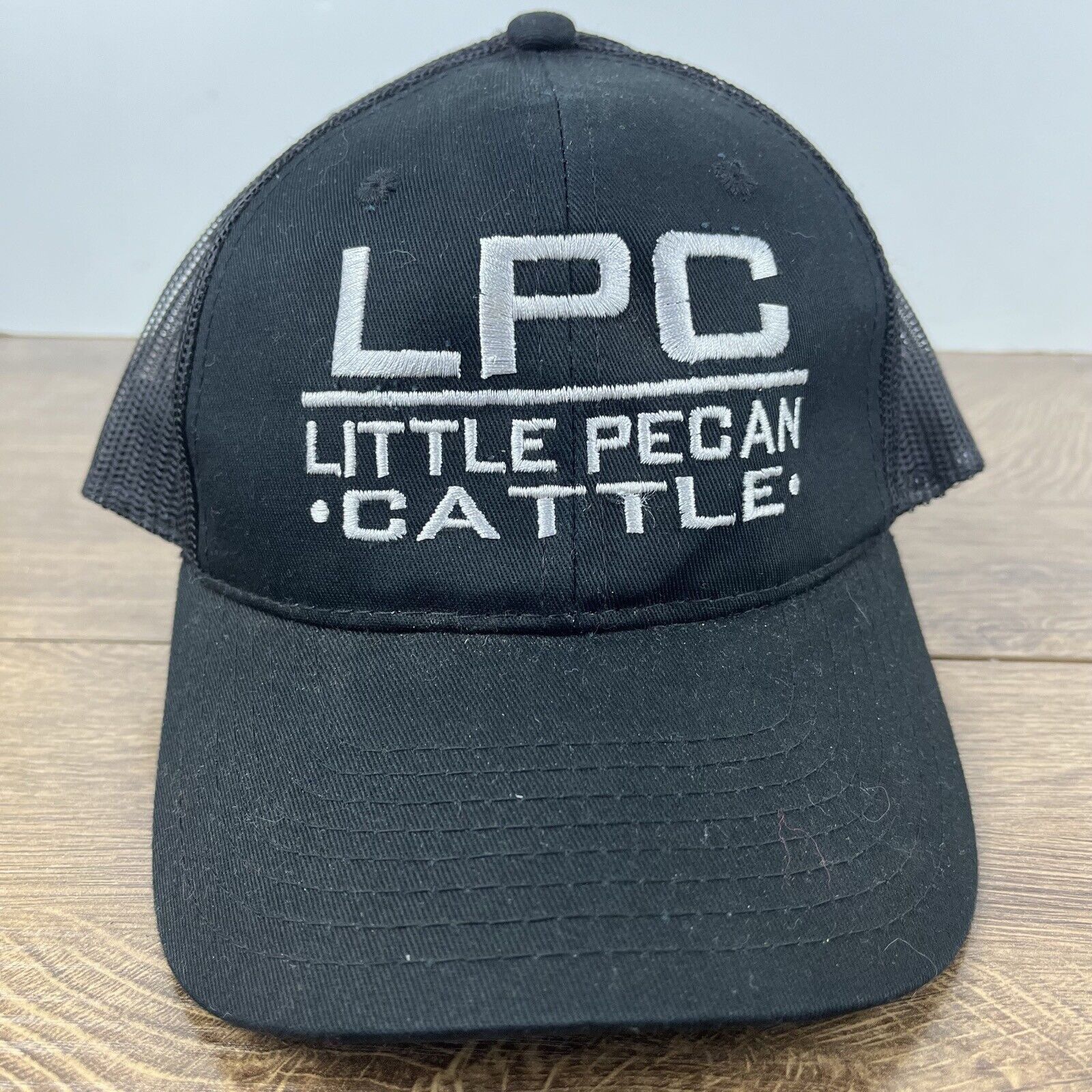 Other Little Pecan Cattle Hat LPC Hat Black Adjustable Hat Black A Size ONE SIZE - 4 Thumbnail