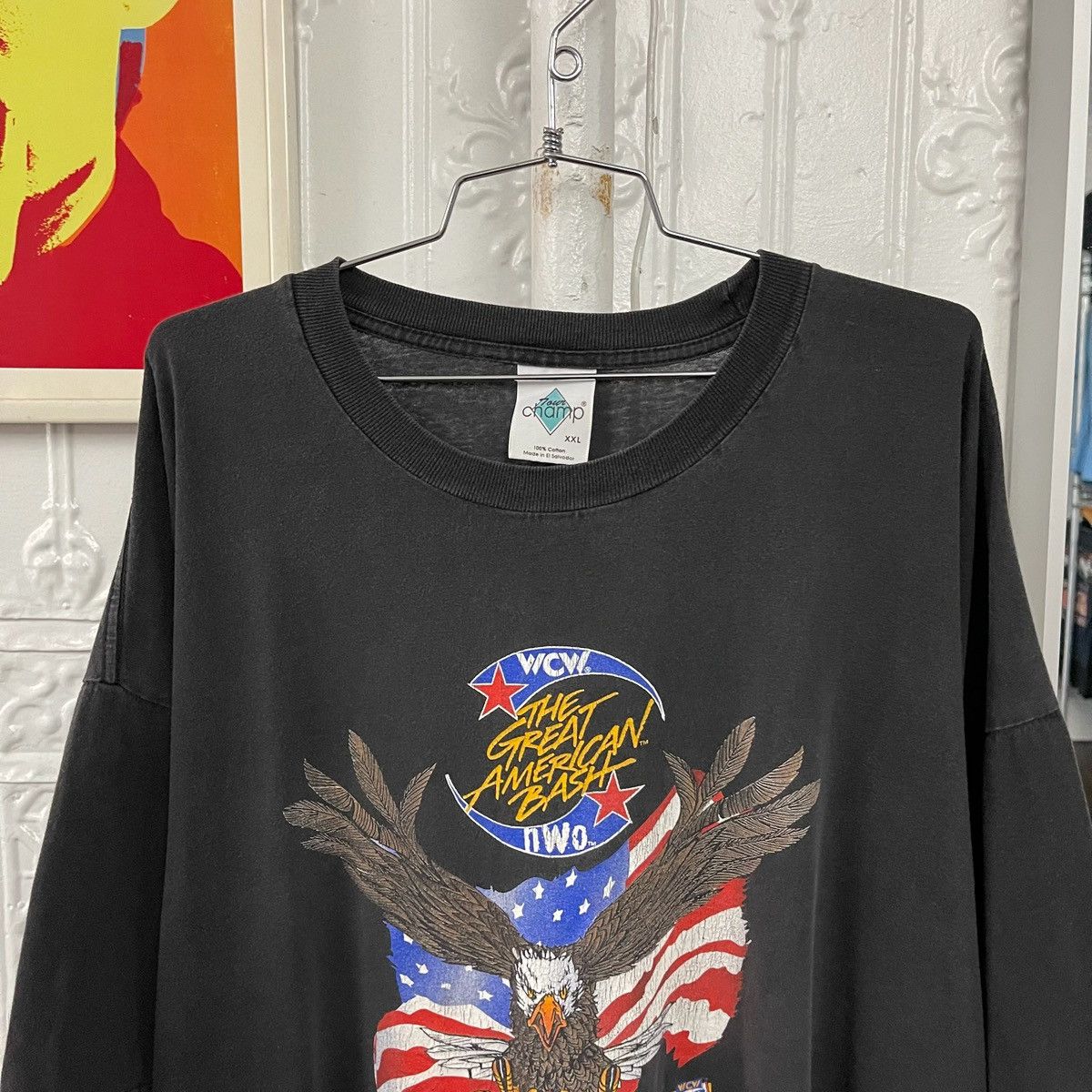 WWE 1990’s WCW nWo graphic tshirt Size US XXL / EU 58 / 5 - 2 Thumbnail