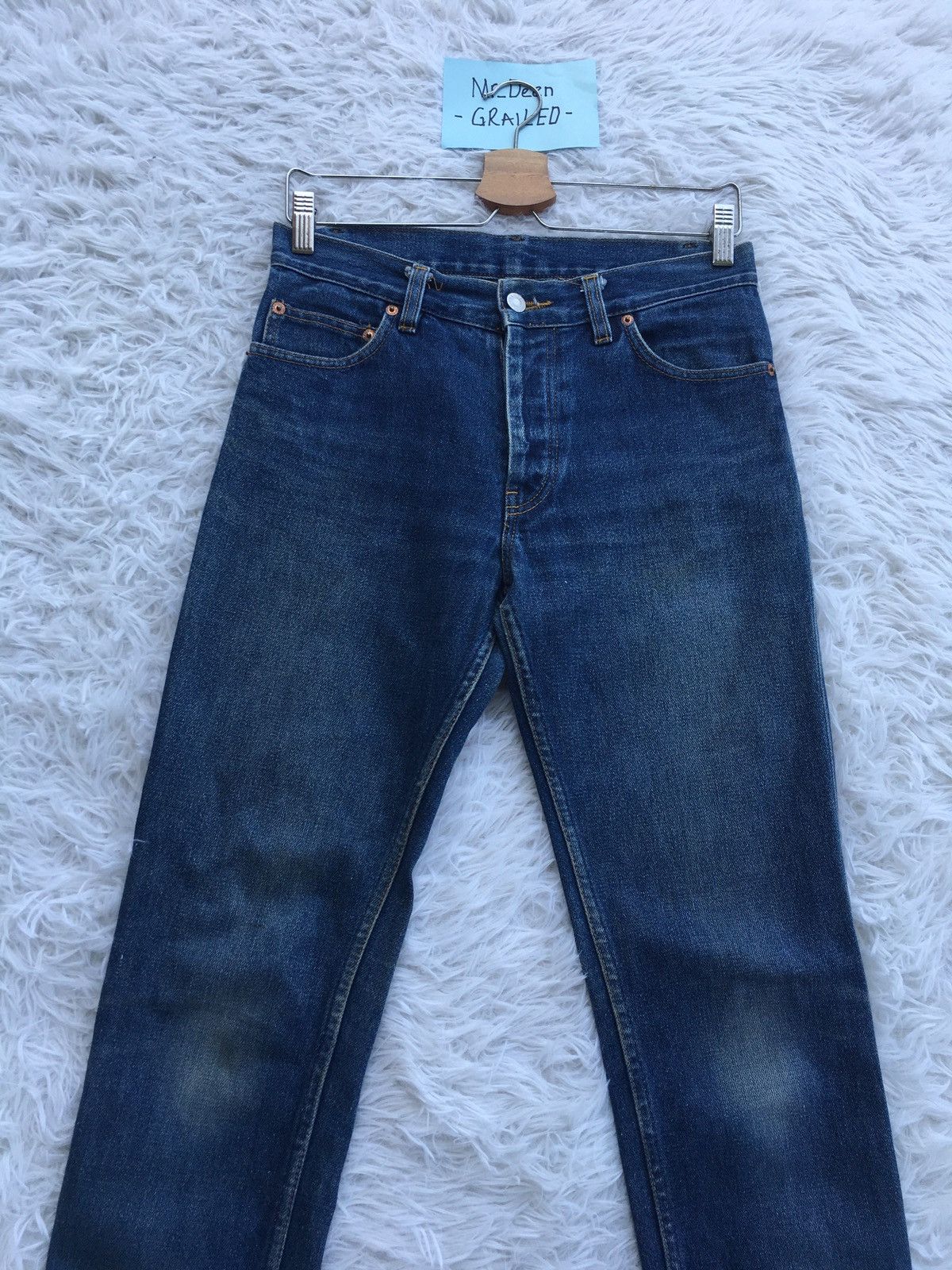 Helmut Lang Rare Vintage Helmut Lang Produced 1996 Straight Cut Denim Size US 30 / EU 46 - 6 Thumbnail