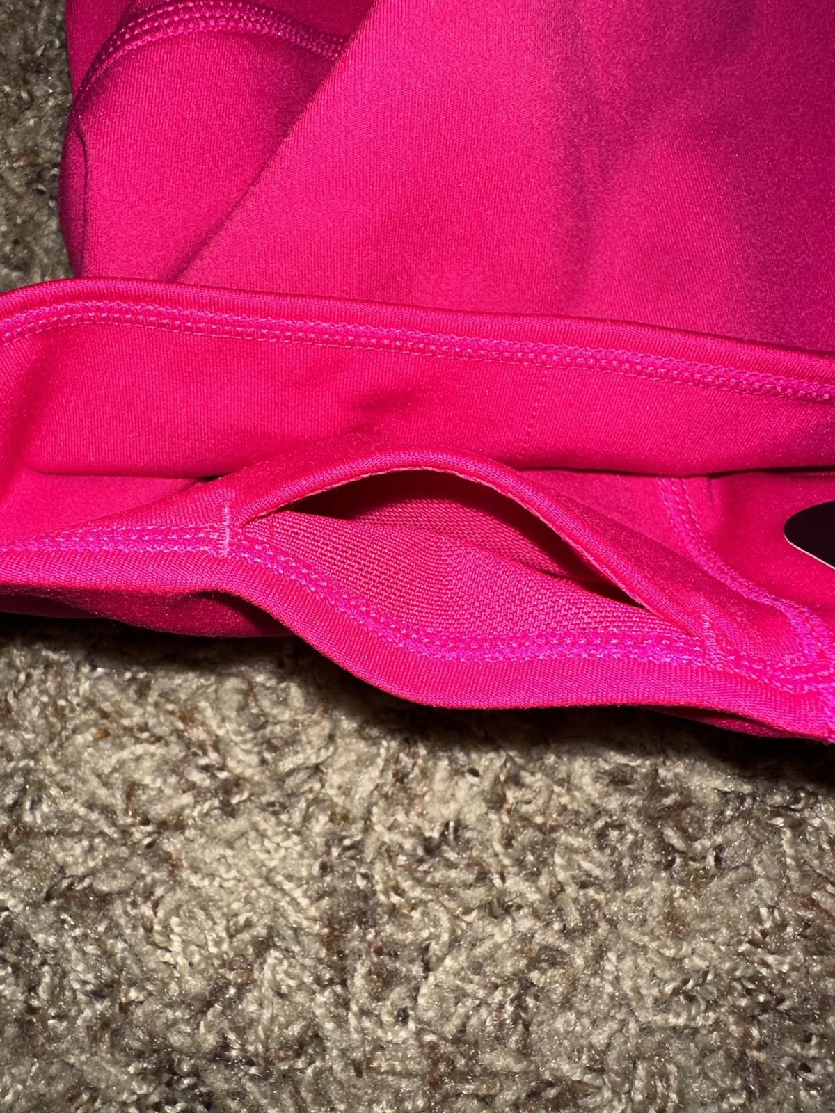 Nike Nike One Women's Plus Size Pink Luxe Tight Sample Size 40" / US 18 - 8 Thumbnail