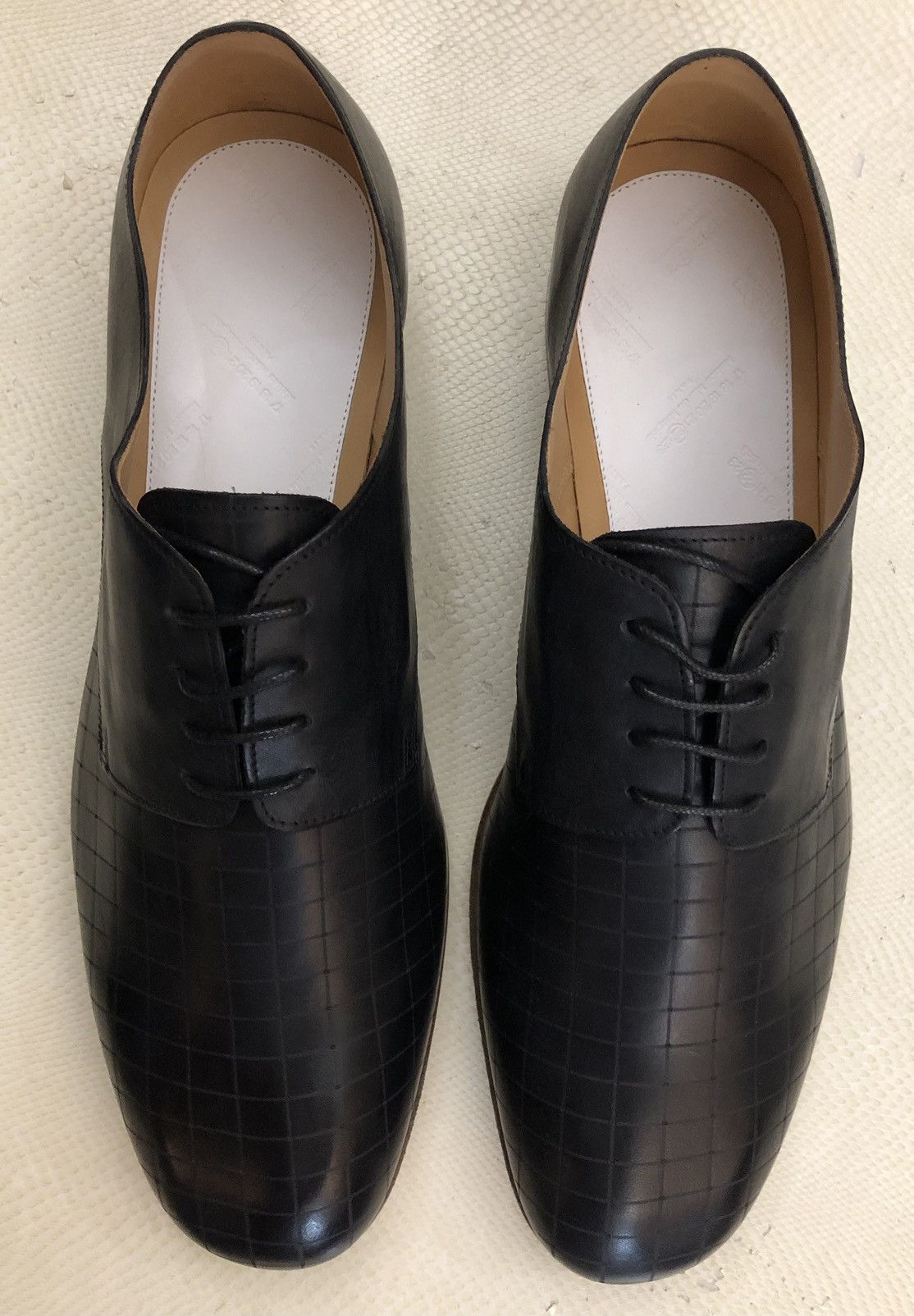 Maison Margiela Maison Margiela 22 🇮🇹 black matrix laser cut derby 44 NEW Size US 11 / EU 44 - 4 Thumbnail