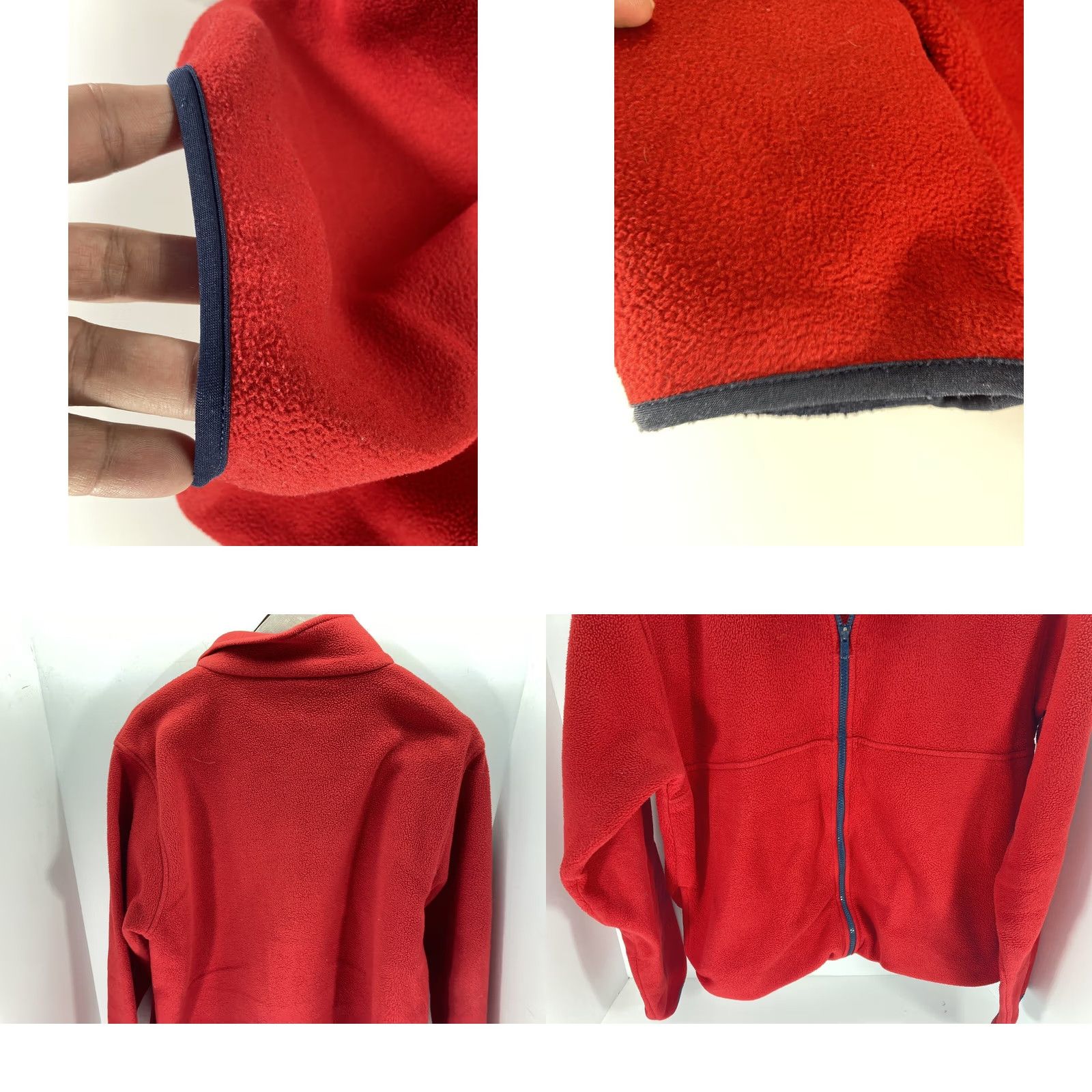 Vintage VINTAGE LL BEAN Full Zip Sweater Jacket Mens Size M Red Size US M / EU 48-50 / 2 - 8 Thumbnail