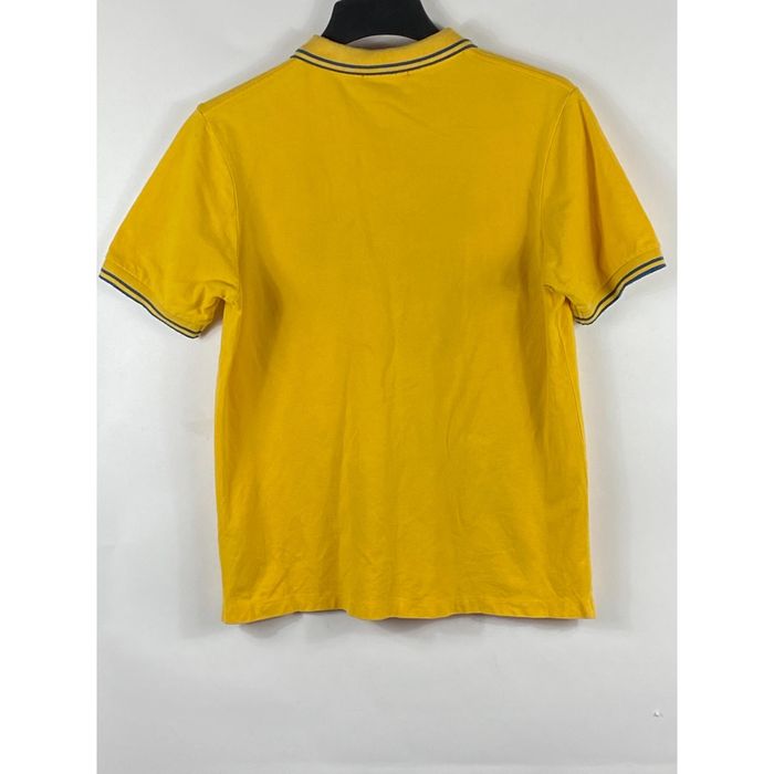 Stone Island Stone Island Slim Fit Collared Polo Shirt Yellow Size ...