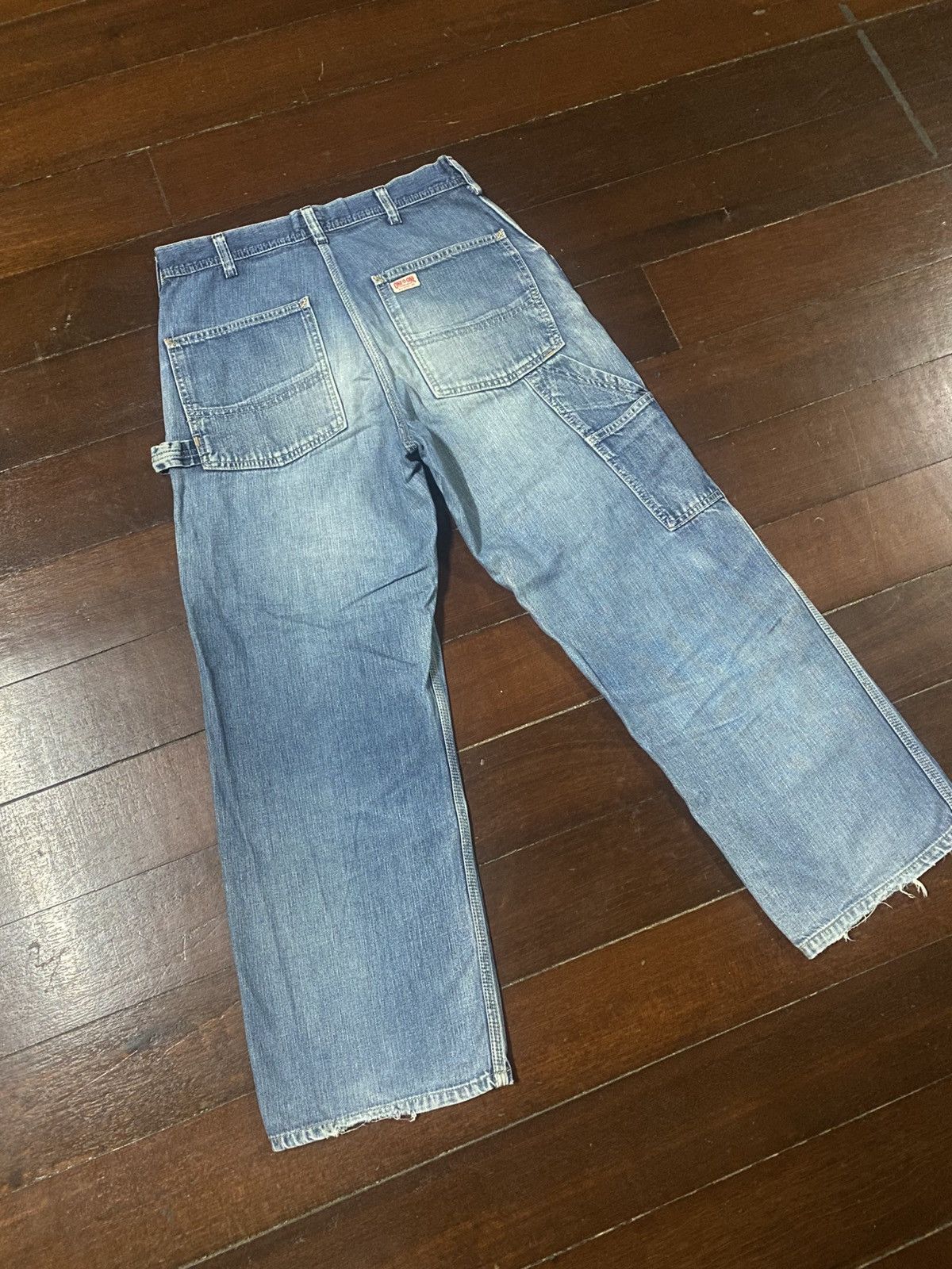 Japanese Brand Vintage Edwin 101 Carpenter Jeans Workers Pants mud wash Size US 31 - 10 Thumbnail
