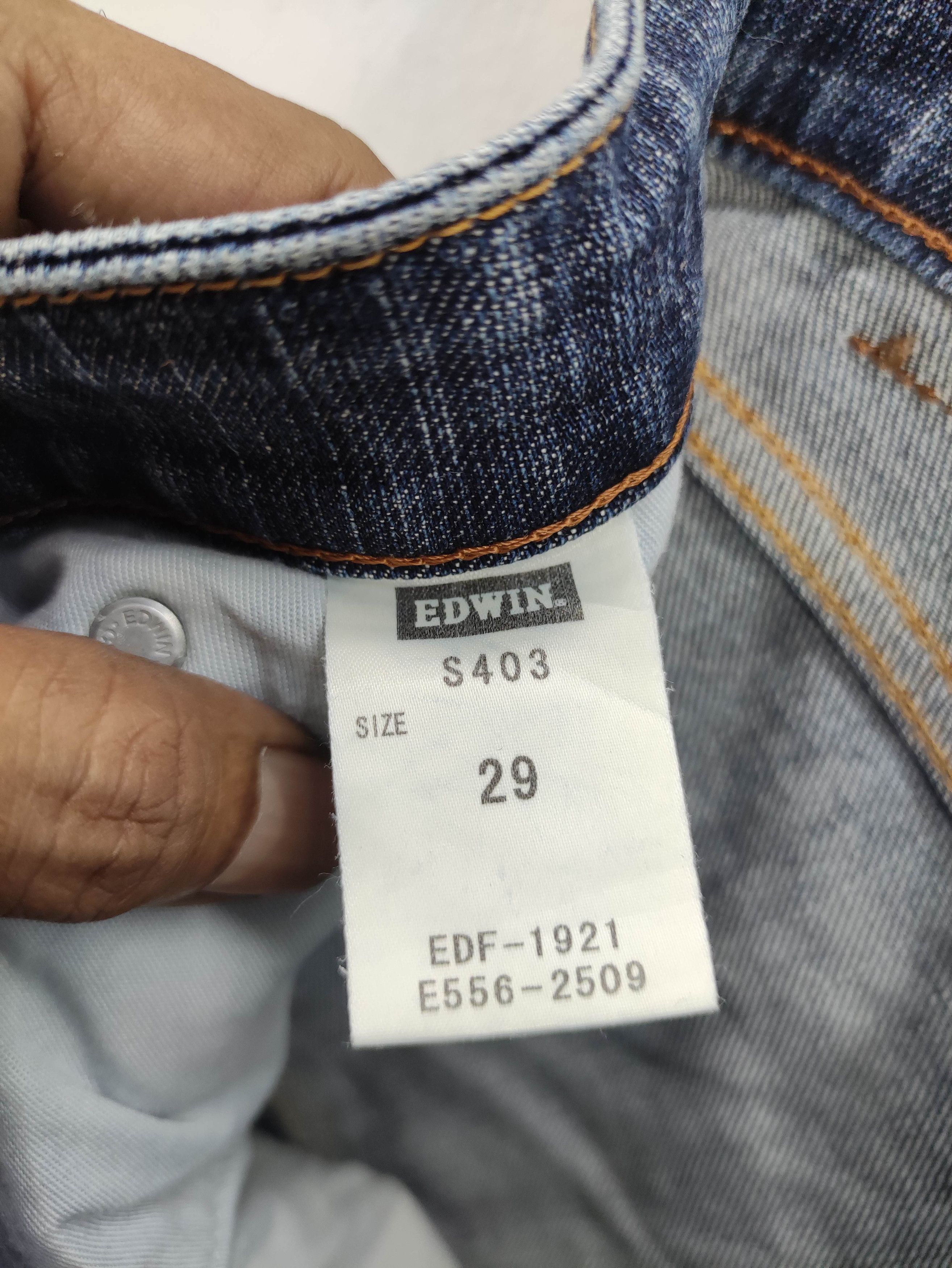 Wrangler Vintage Wrangle 403 Soft-Flex Distressed Denim Jeans Size US 30 / EU 46 - 8 Thumbnail