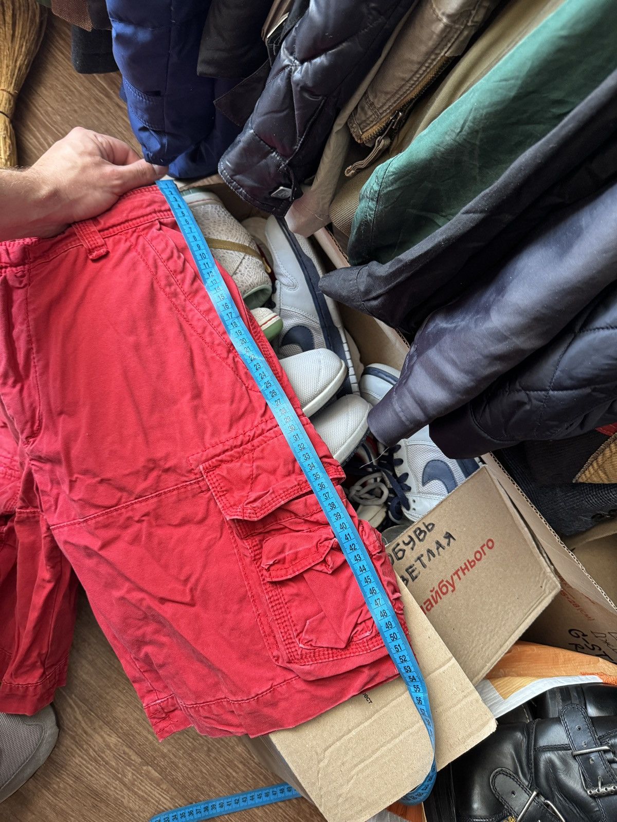 Polo Ralph Lauren Polo Ralph Lauren vintage Red utility cargo shorts Size US 32 / EU 48 - 15 Thumbnail