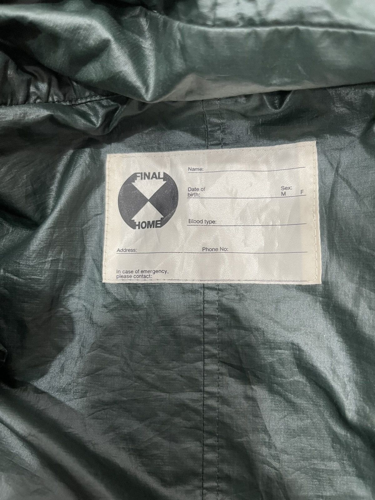 Final Home Final Home Survival Multi Zip Jacket Issey Miyake Size US M / EU 48-50 / 2 - 14 Thumbnail