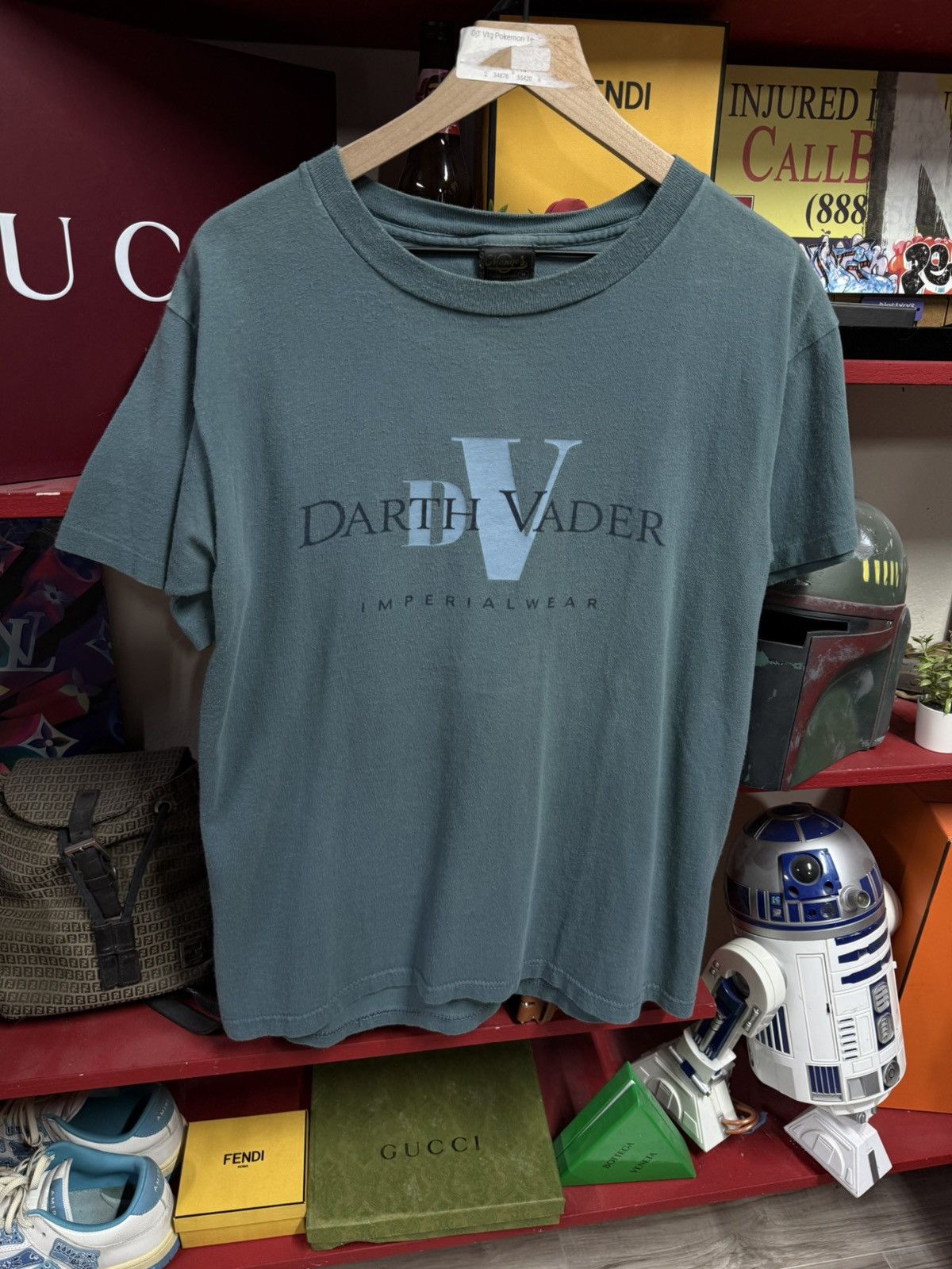 Vintage Vintage 90’s Star Wars Vader T-Shirt Adult Size Medium Size US M / EU 48-50 / 2 - 4 Thumbnail