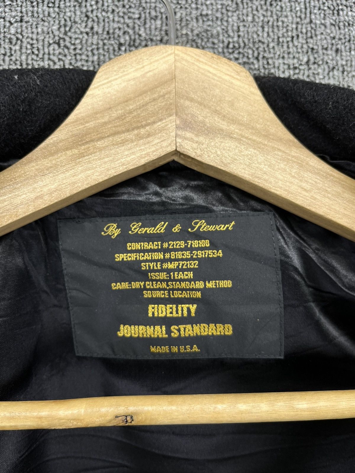 Fidelity Fidelity X Journal Standard Black Wool Jacket Size S / US 4 / IT 40 - 6 Thumbnail