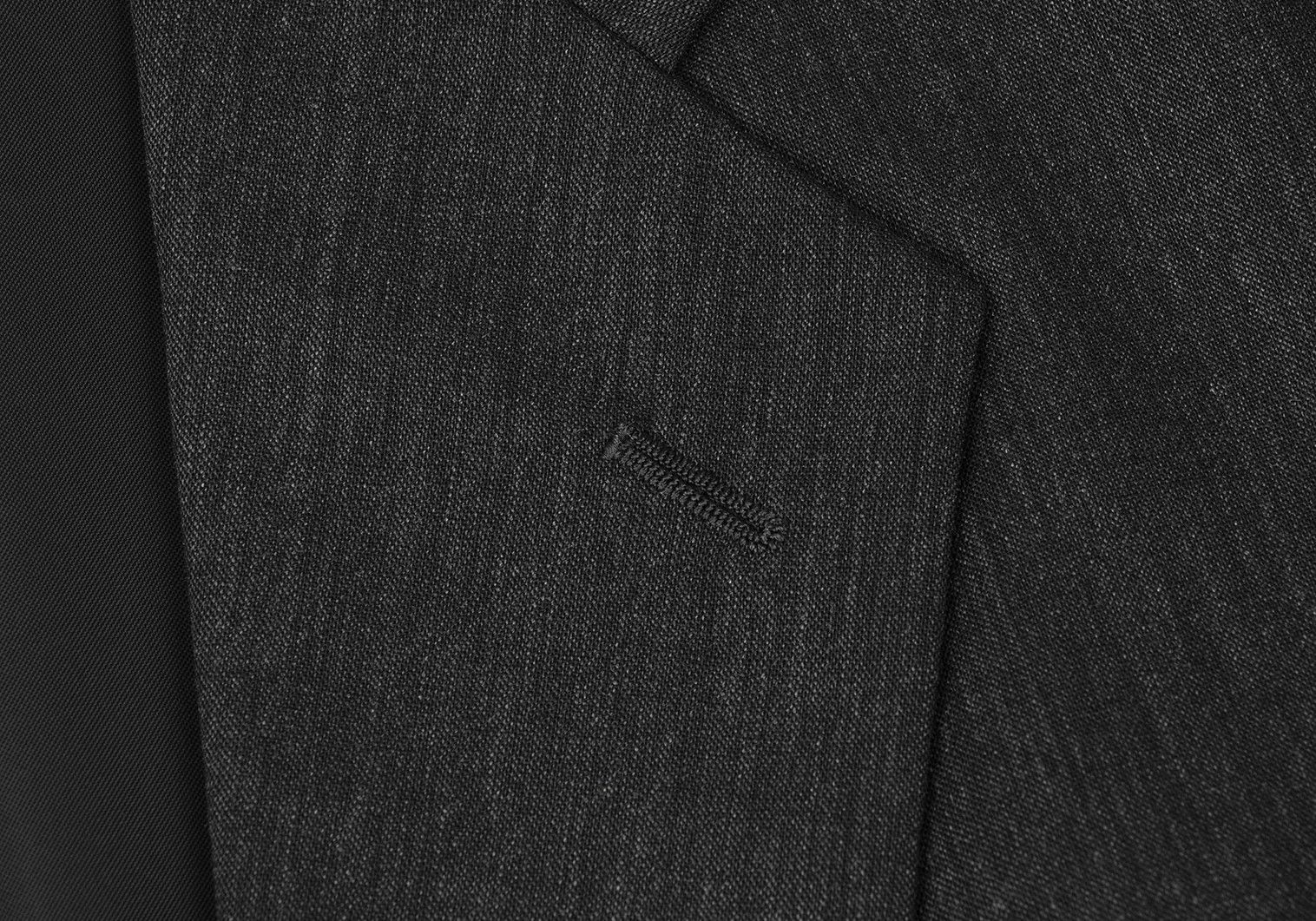 Issey Miyake Wool 2-Button Jacket in Charcoal, Size L Size US L / EU 52-54 / 3 - 4 Thumbnail