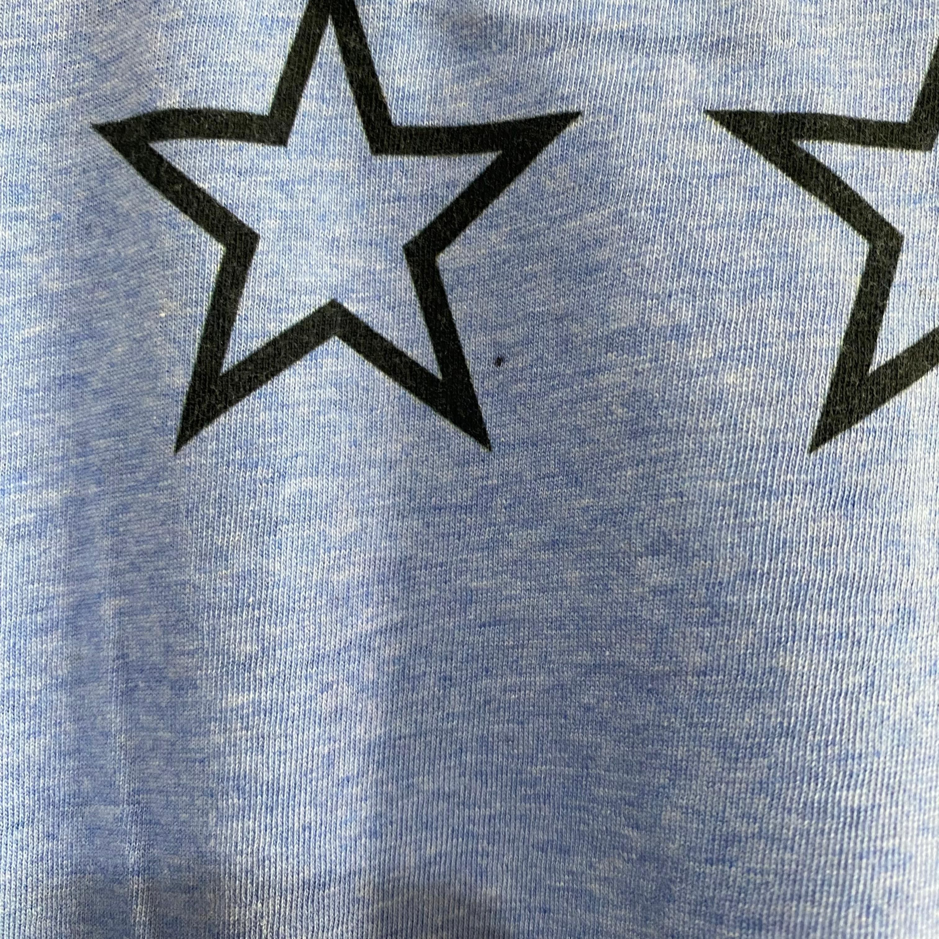 Givenchy Powder Blue Outline Stars Oversized T-Shirt Size US M / EU 48-50 / 2 - 6 Thumbnail