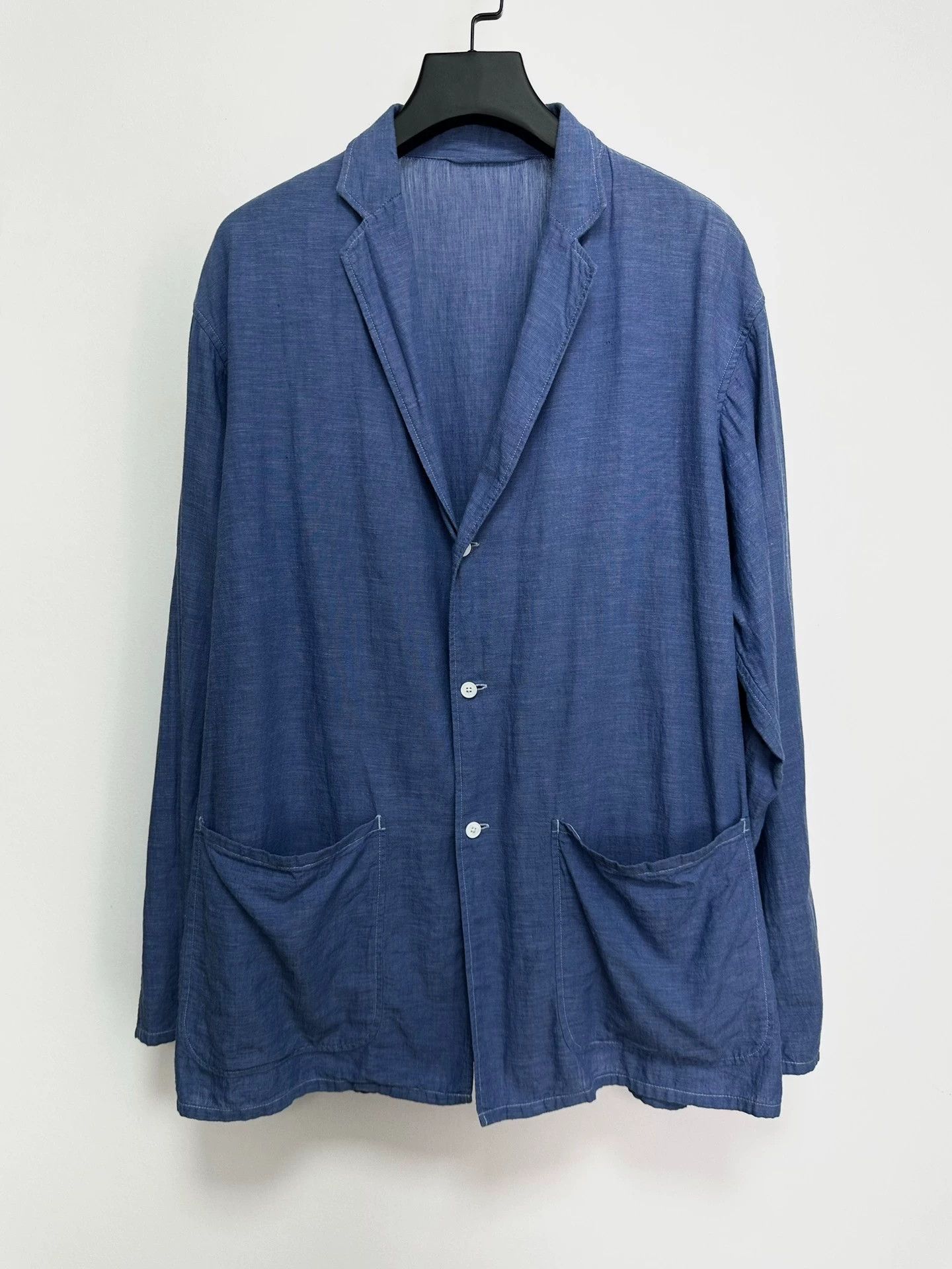 Other COMOLI Hand Dyed Indigo Washed Cotton Jacket Size US M / EU 48-50 / 2 - 1 Thumbnail