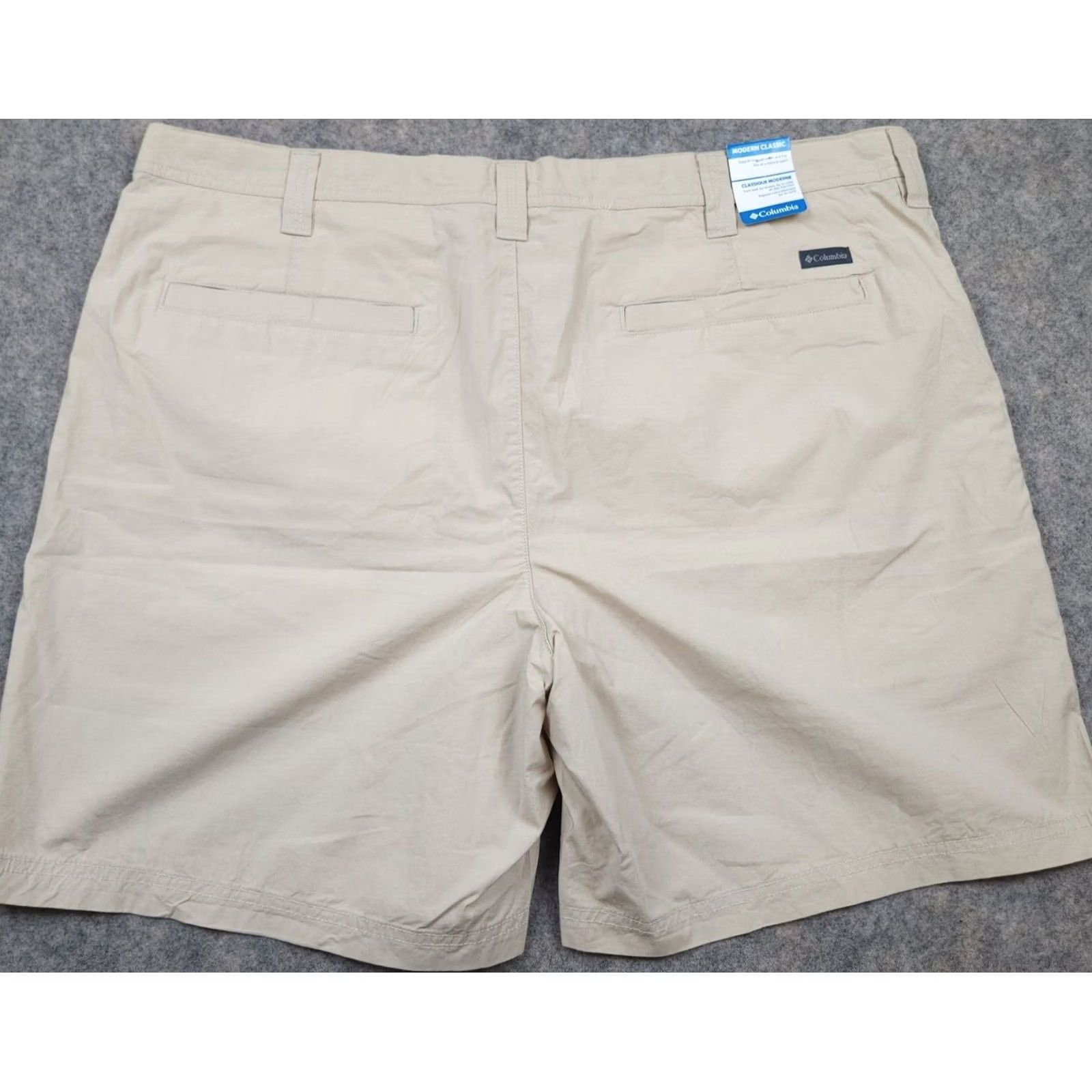 Vintage Columbia Shorts Mens 42 Tan 8'' Inseam Modern Classic Easy Fit Outdoor Camping Casual Travel Size US 42 / EU 58 - 7 Thumbnail