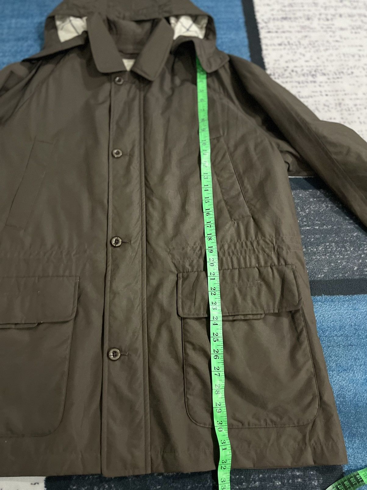 Burberry Vintage Burberrys Hoodie Long Jacket Size US XL / EU 56 / 4 - 20 Thumbnail
