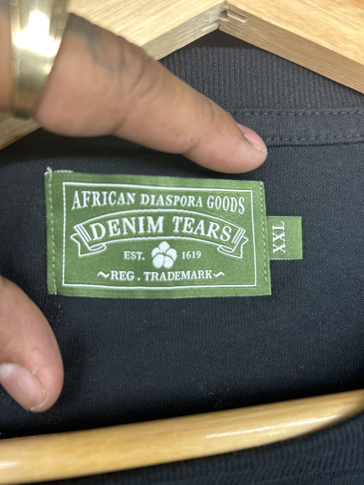 DENIM TEARS Denim Tears x BSTROY T-shirt Size US XXL / EU 58 / 5 - 7 Thumbnail