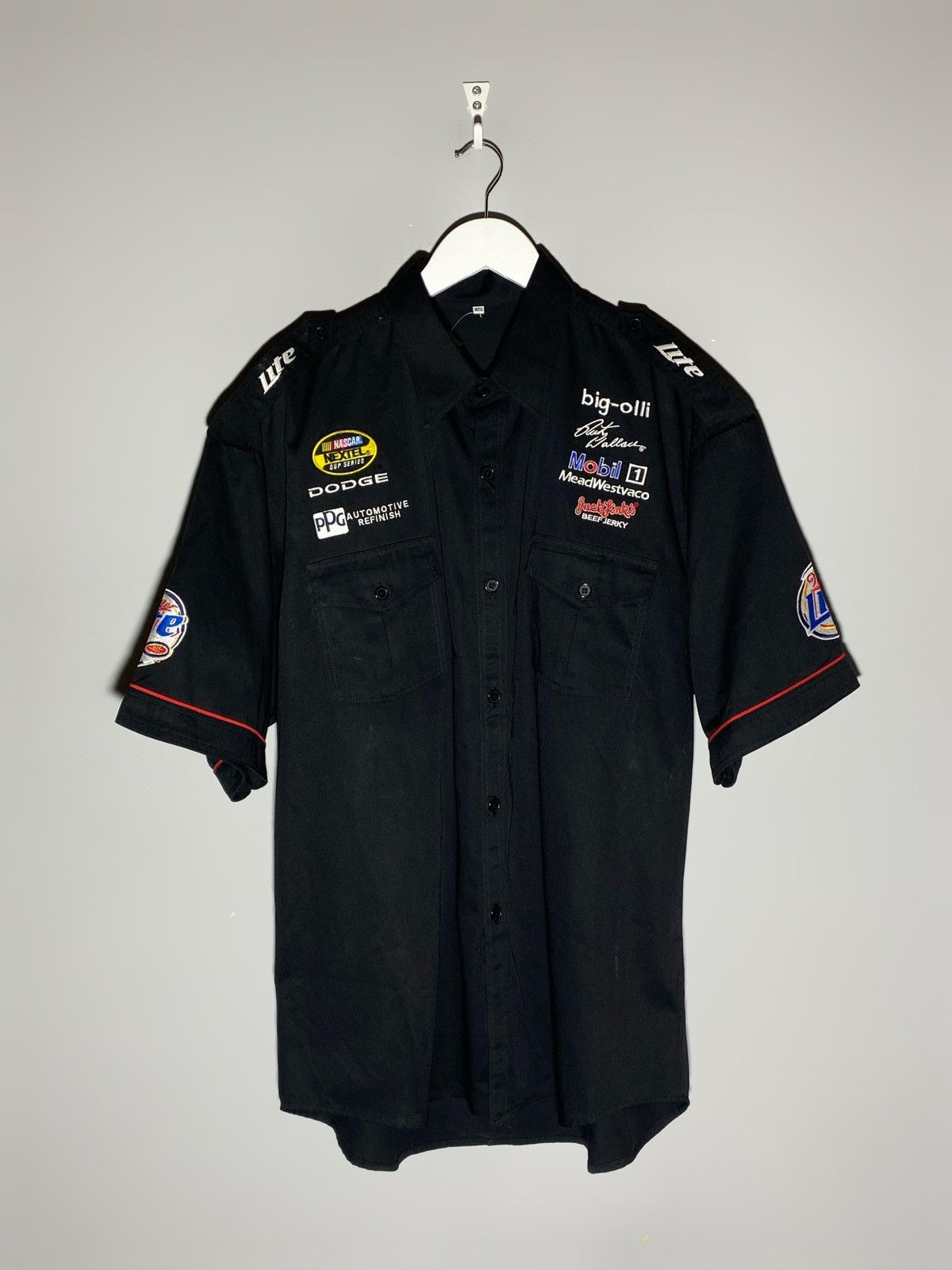 Formula 1 Vintage Nascar Dodge Short Sleeve Shirt Size US XXL / EU 58 / 5 - 2 Thumbnail
