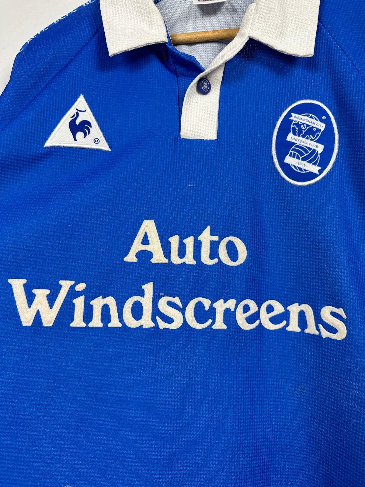 Le Coq Sportif 1998/99 Le Coq Sportif Birmingham City Vintage Soccer Jersey Size US L / EU 52-54 / 3 - 11 Thumbnail