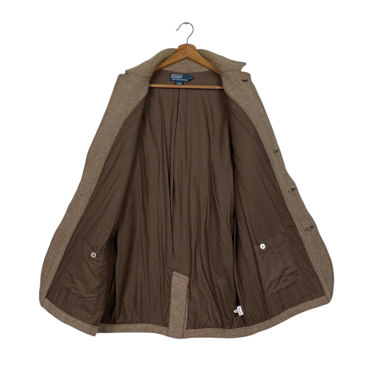 Polo Ralph Lauren Vintage Polo Ralph Lauren Herringbone Wool Jacket Size US L / EU 52-54 / 3 - 11 Thumbnail